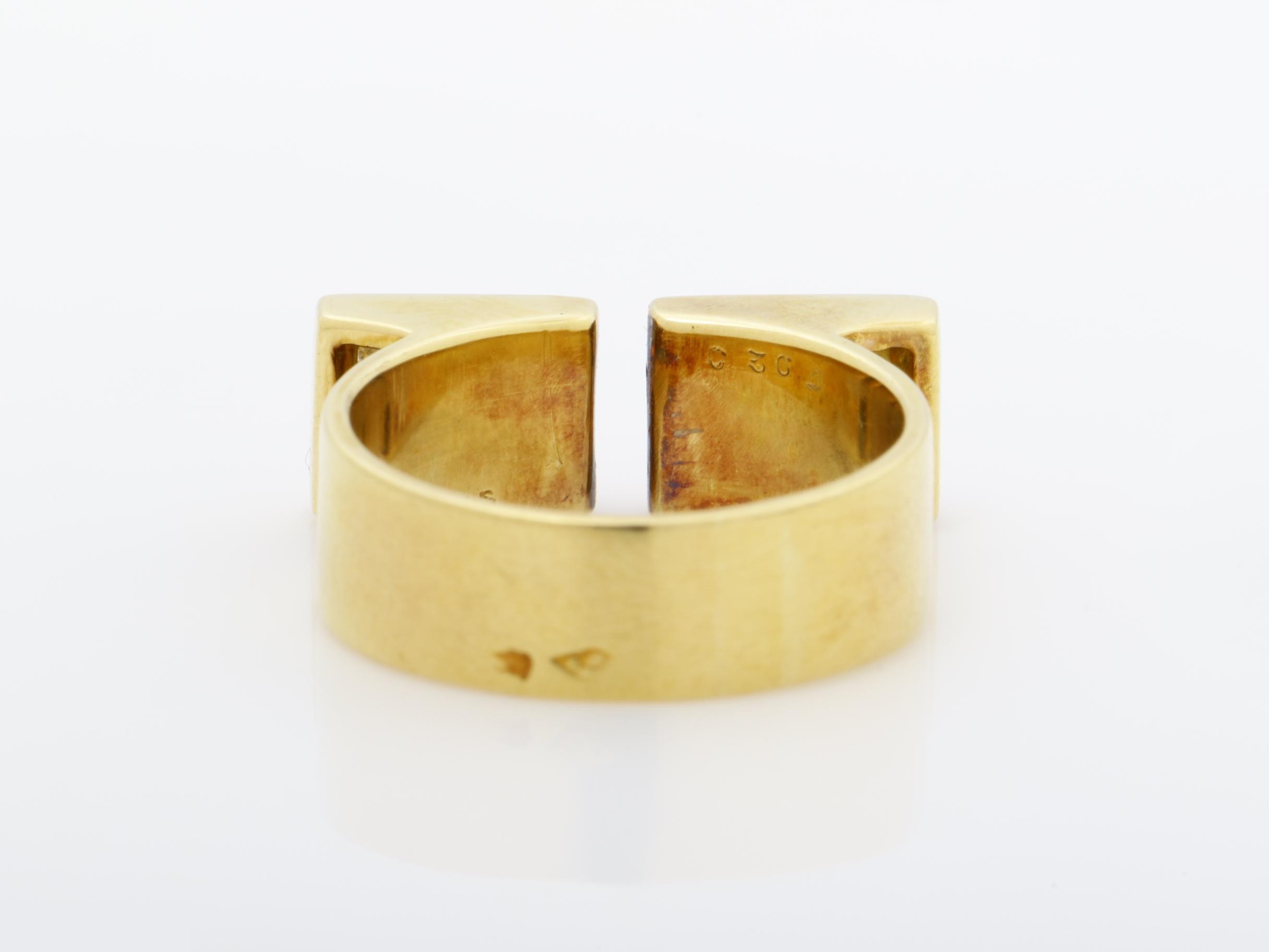 Coral Diamond Ring (Other: D) 5.7g #7.5 — view 4