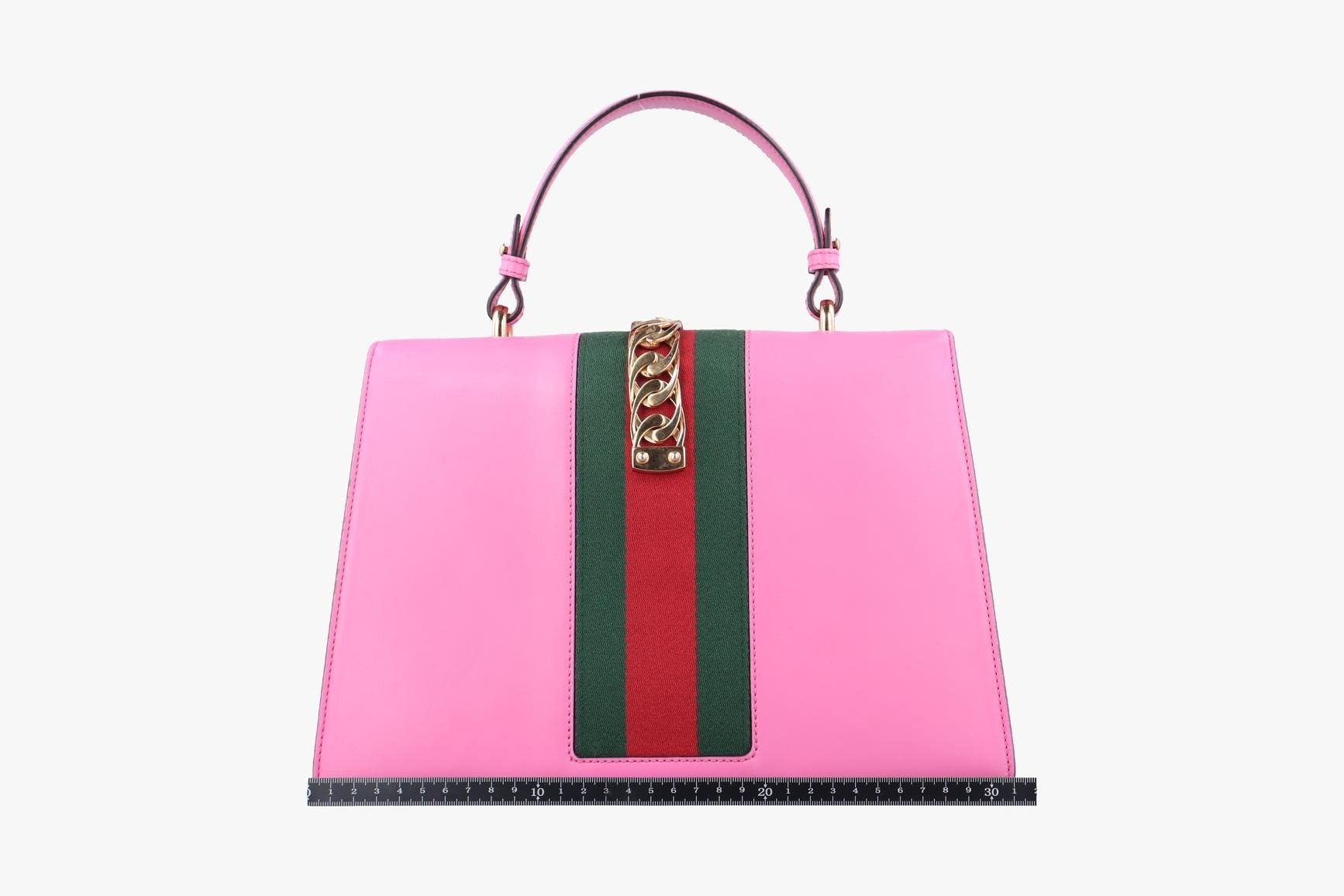 Sylvie Leather Rose Red — view 2