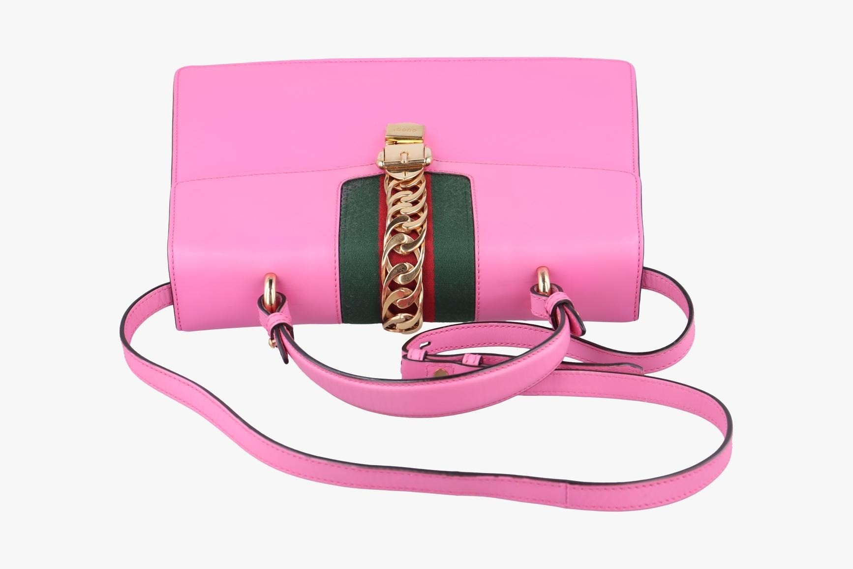 Sylvie Leather Rose Red — view 5
