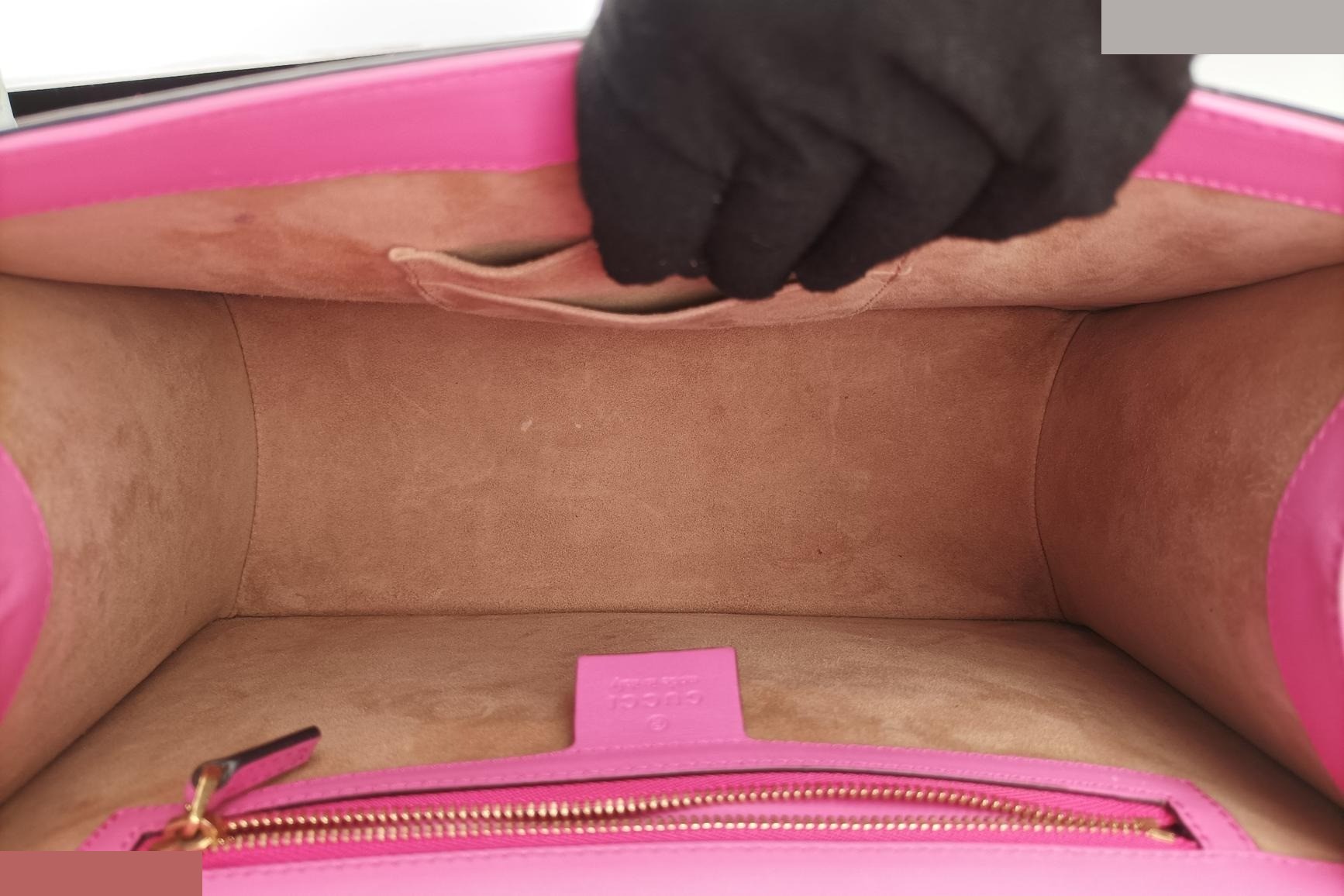 Sylvie Leather Rose Red — view 6