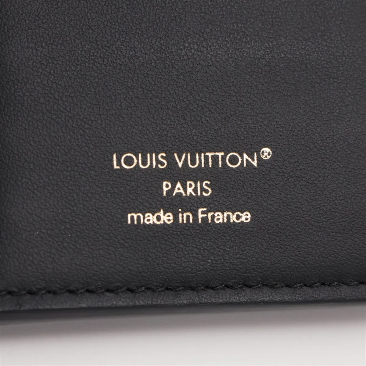Taurillon Portefeuille Capucines Compact M82764 Noir Compact Wallet RFID Reactive — view 7