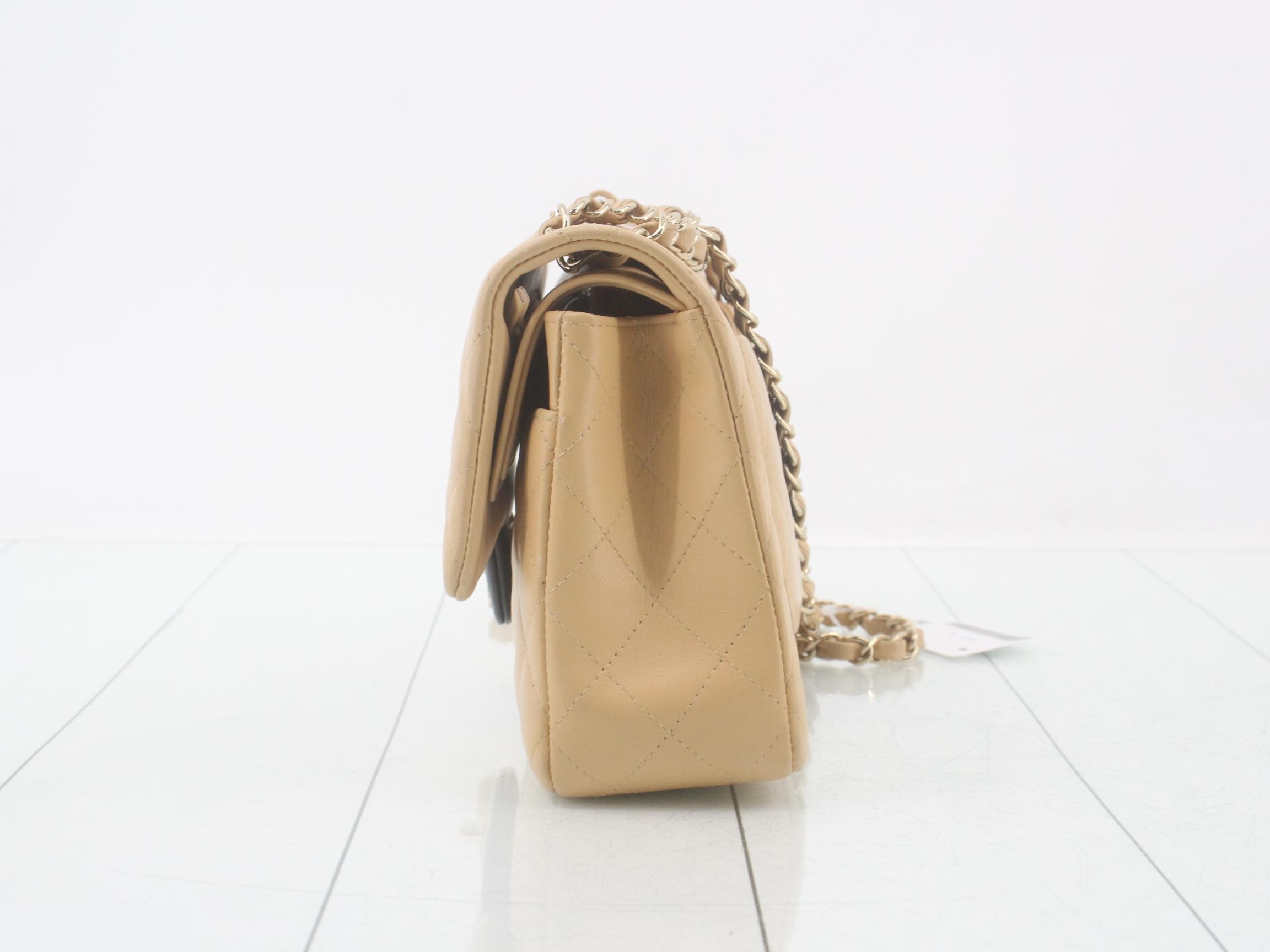 Matelassé Double Flap Chain Shoulder Bag — view 3