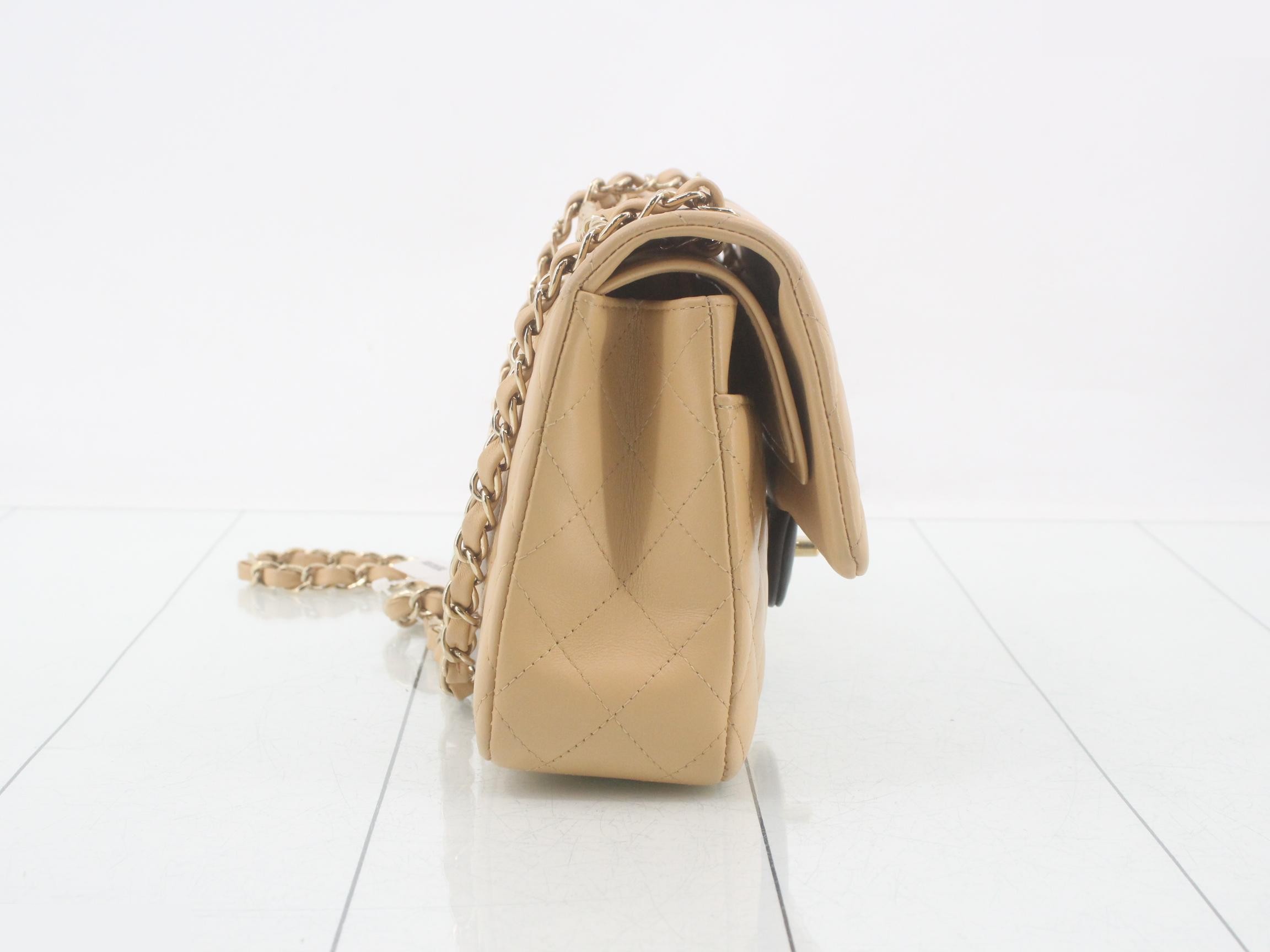 Matelassé Double Flap Chain Shoulder Bag — view 4