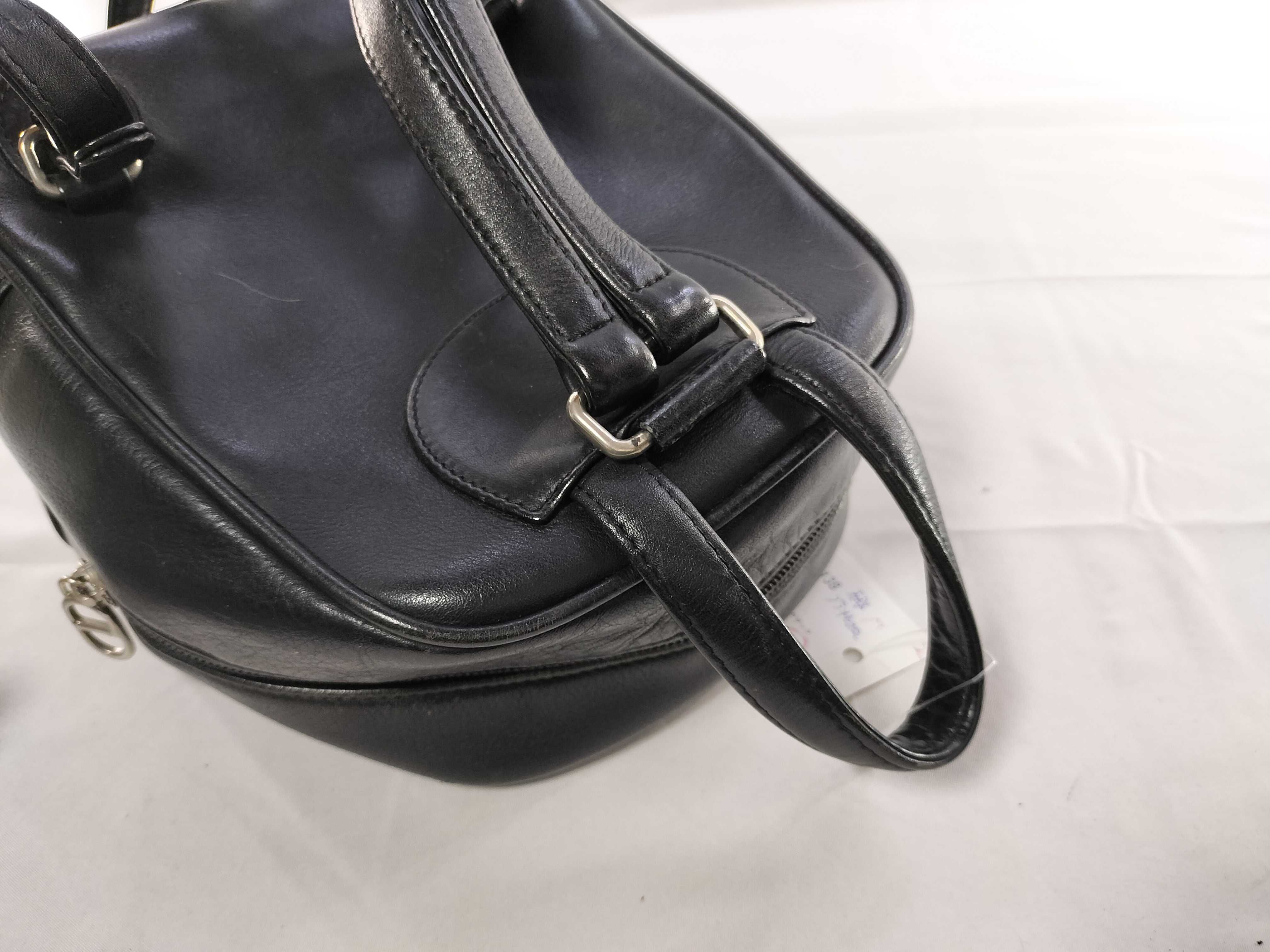 CD hardware leather backpack rucksack — view 3