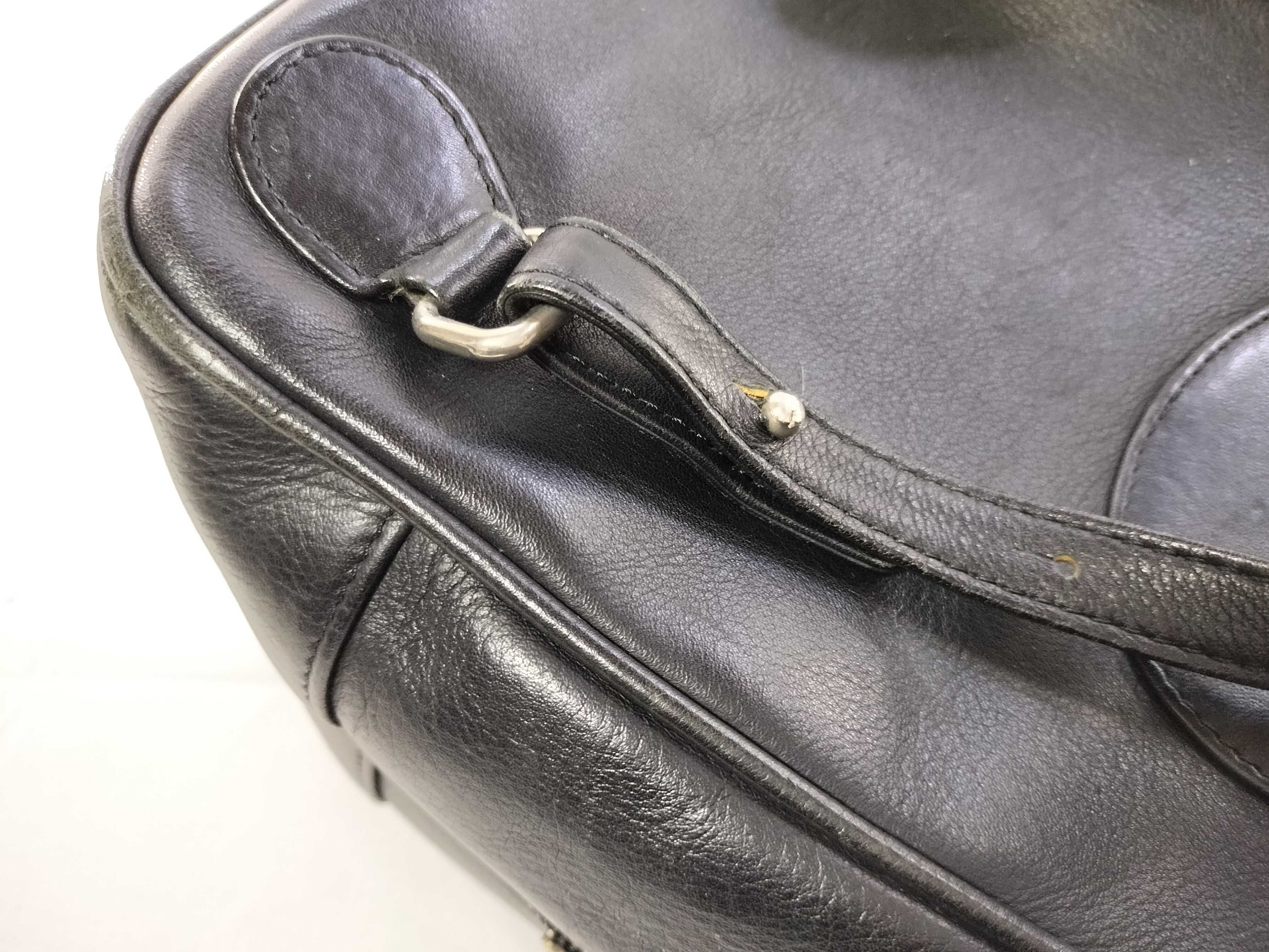 CD hardware leather backpack rucksack — view 5