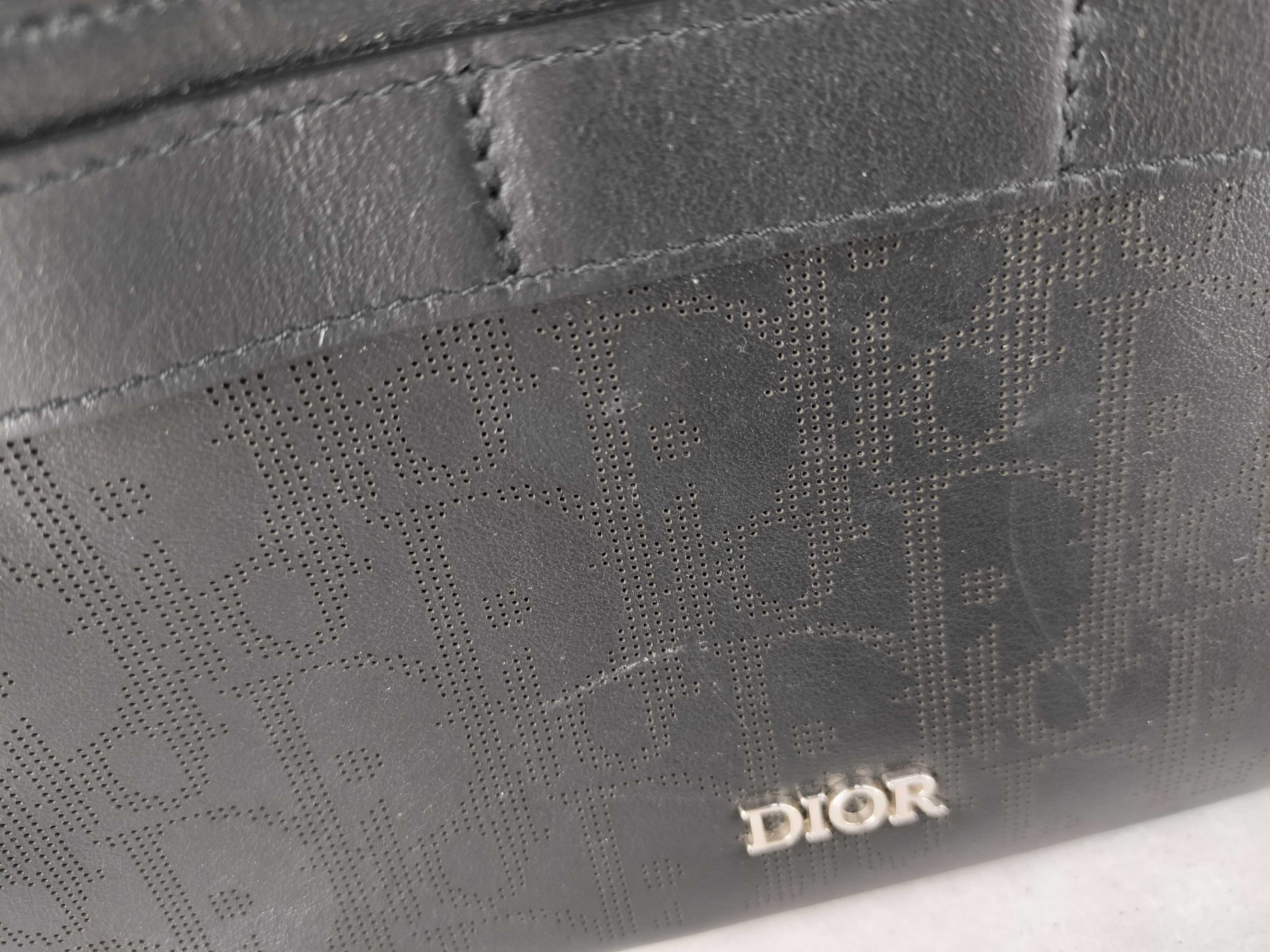 Trotter Christian Dior Safari Oblique Shoulder Bag Black Shoulder Bag — view 14