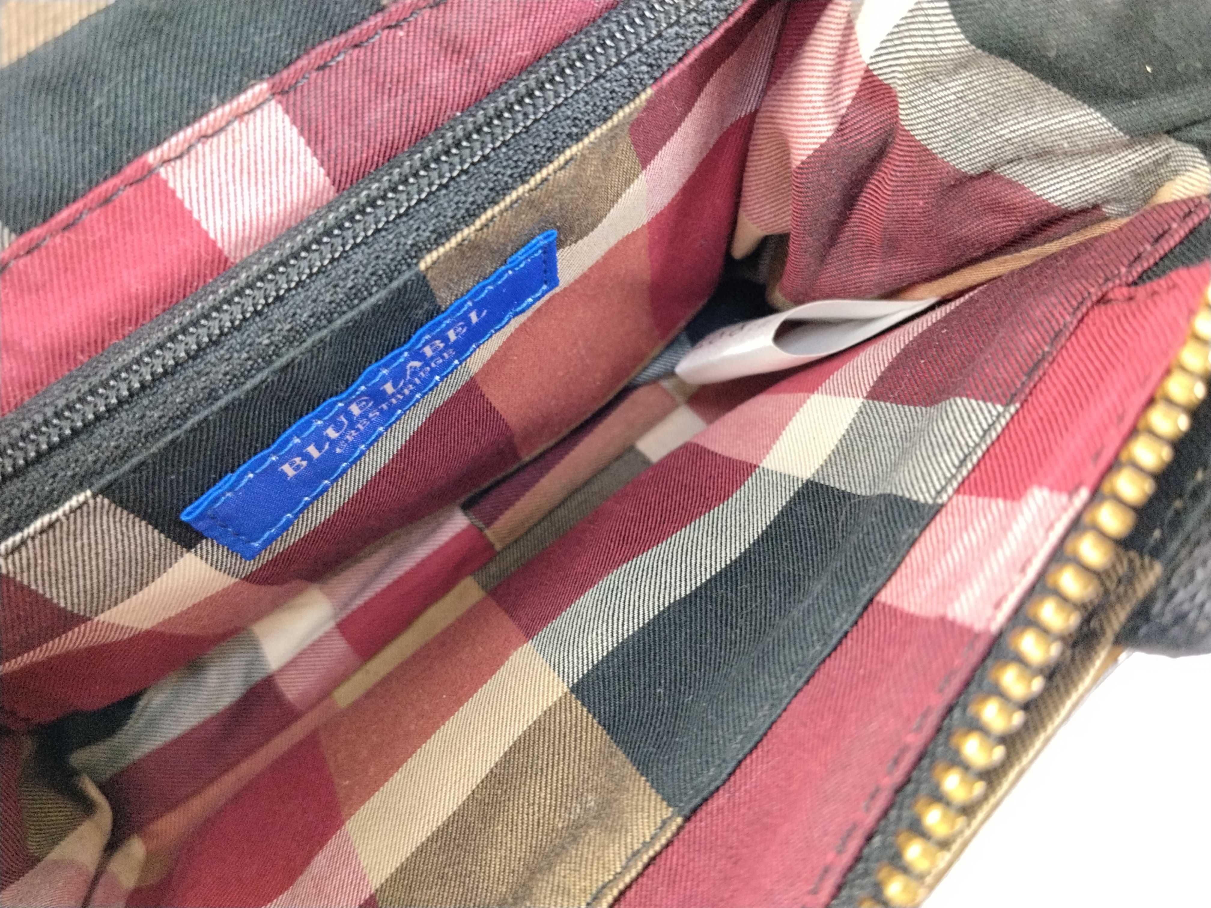 Blue Label Leather Ribbon 2-Way Shoulder Bag/Handbag — view 13