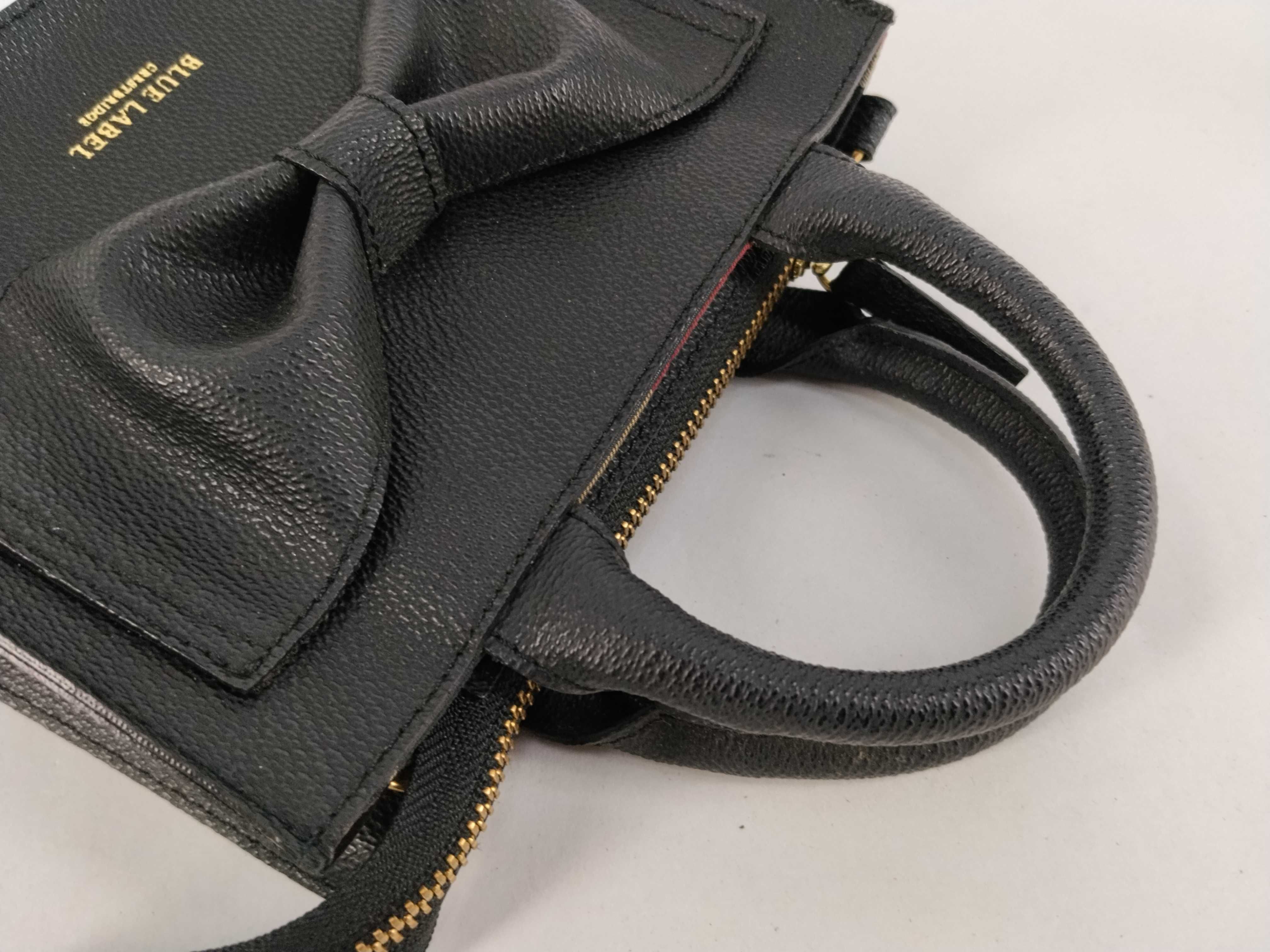 Blue Label Leather Ribbon 2-Way Shoulder Bag/Handbag — view 3