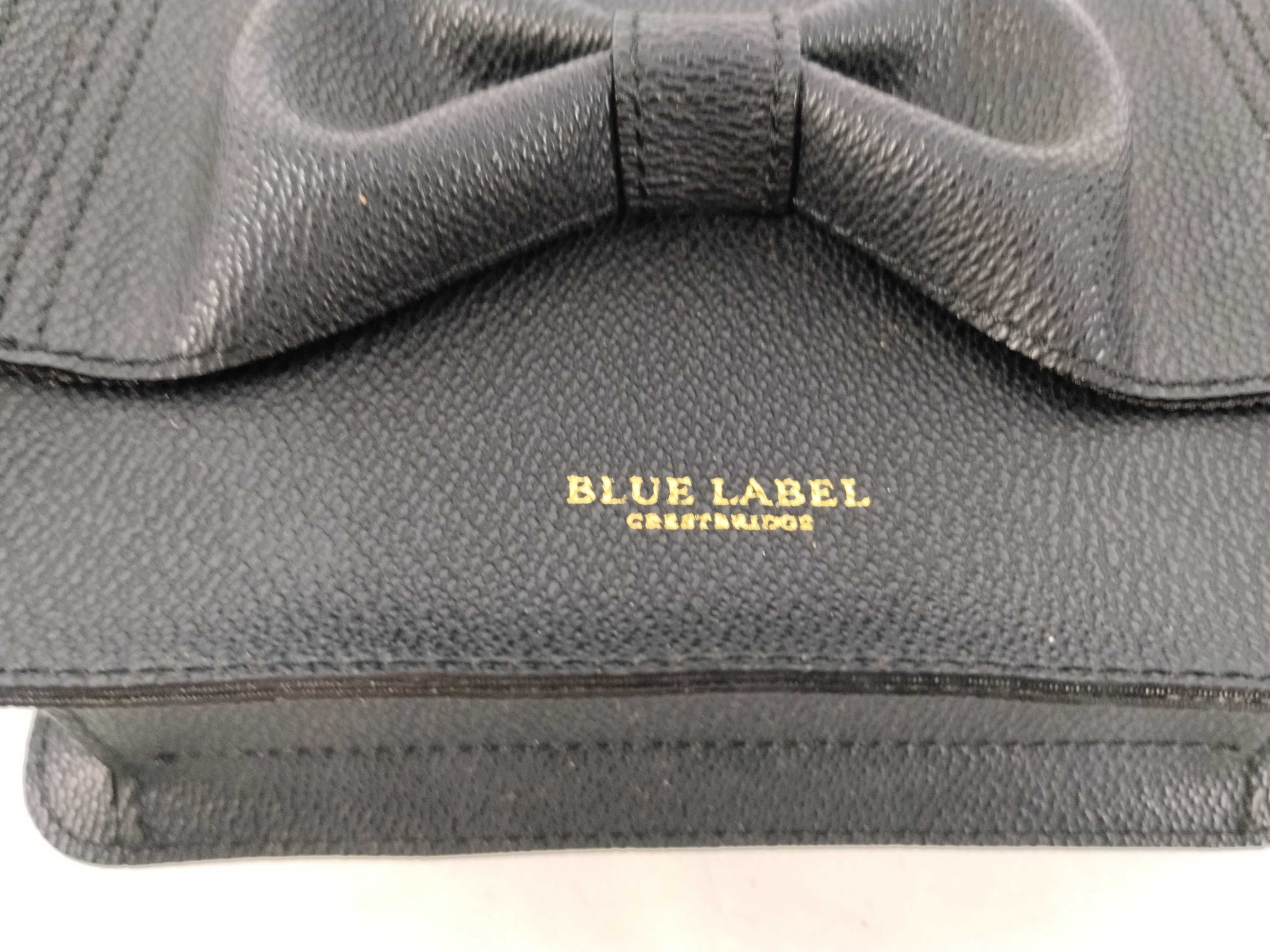 Blue Label Leather Ribbon 2-Way Shoulder Bag/Handbag — view 8