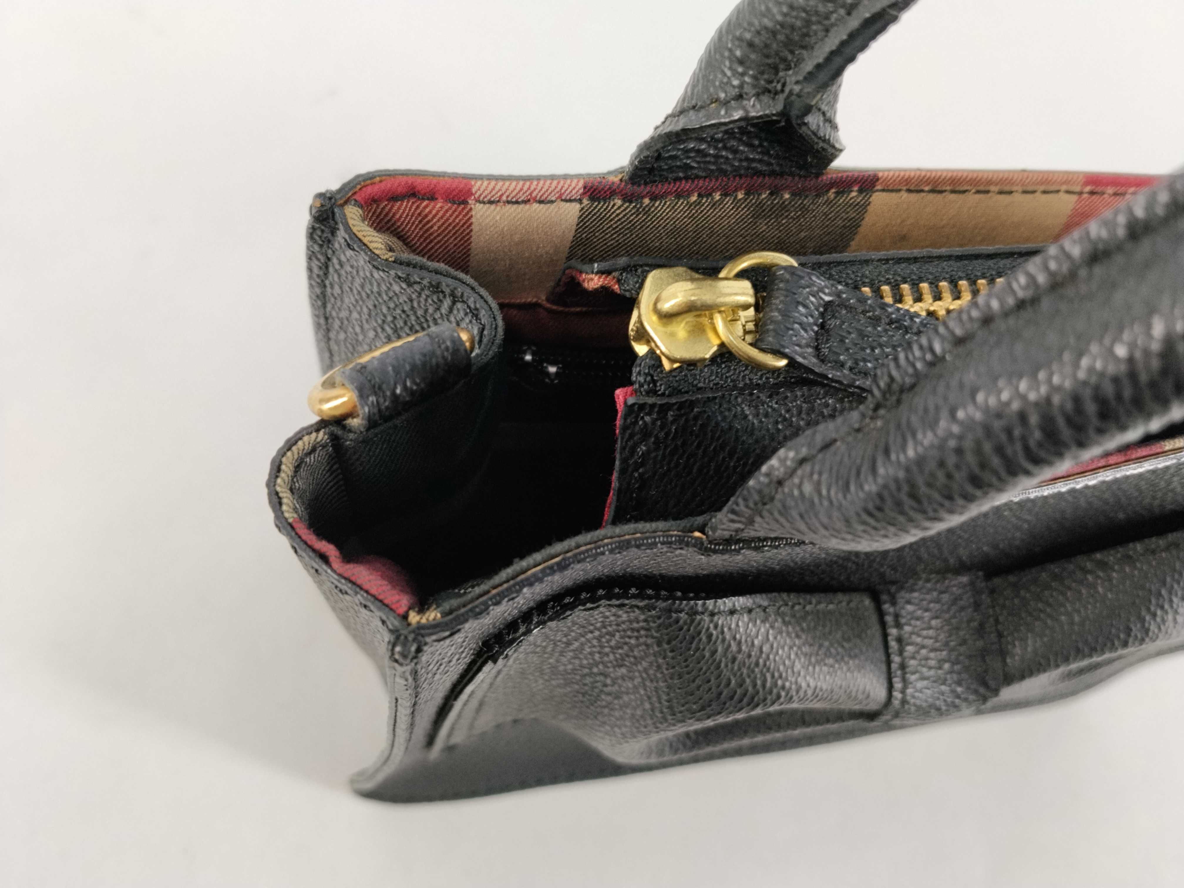 Blue Label Leather Ribbon 2-Way Shoulder Bag/Handbag — view 9