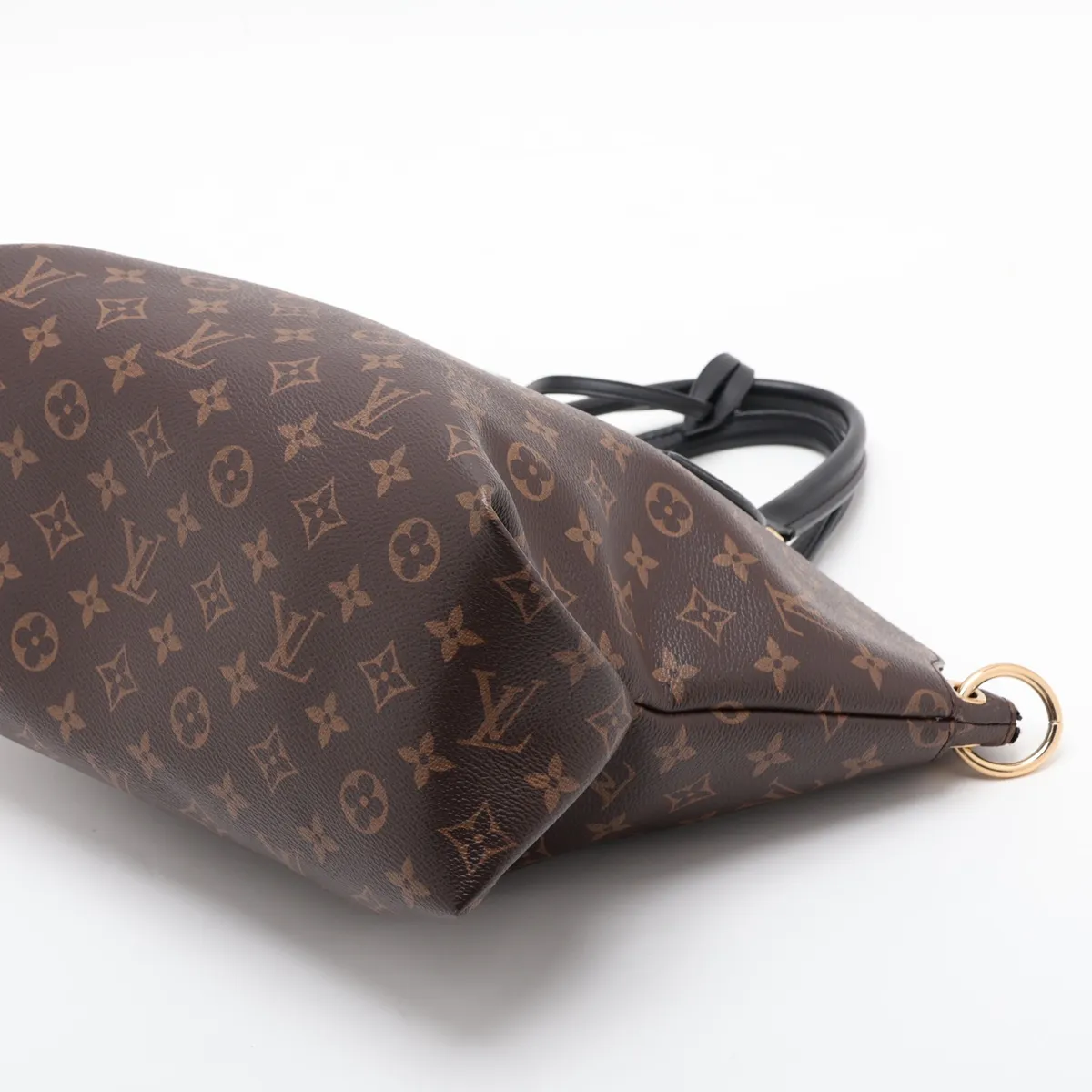 Monogram Flower Zipped Tote MM M44347 TJ0159 Brown (RFID detected) — view 3