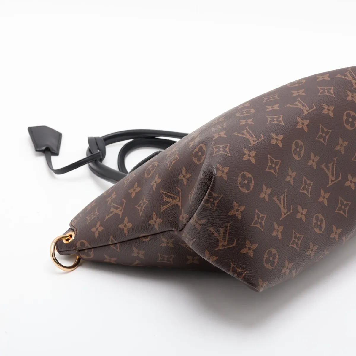 Monogram Flower Zipped Tote MM M44347 TJ0159 Brown (RFID detected) — view 4