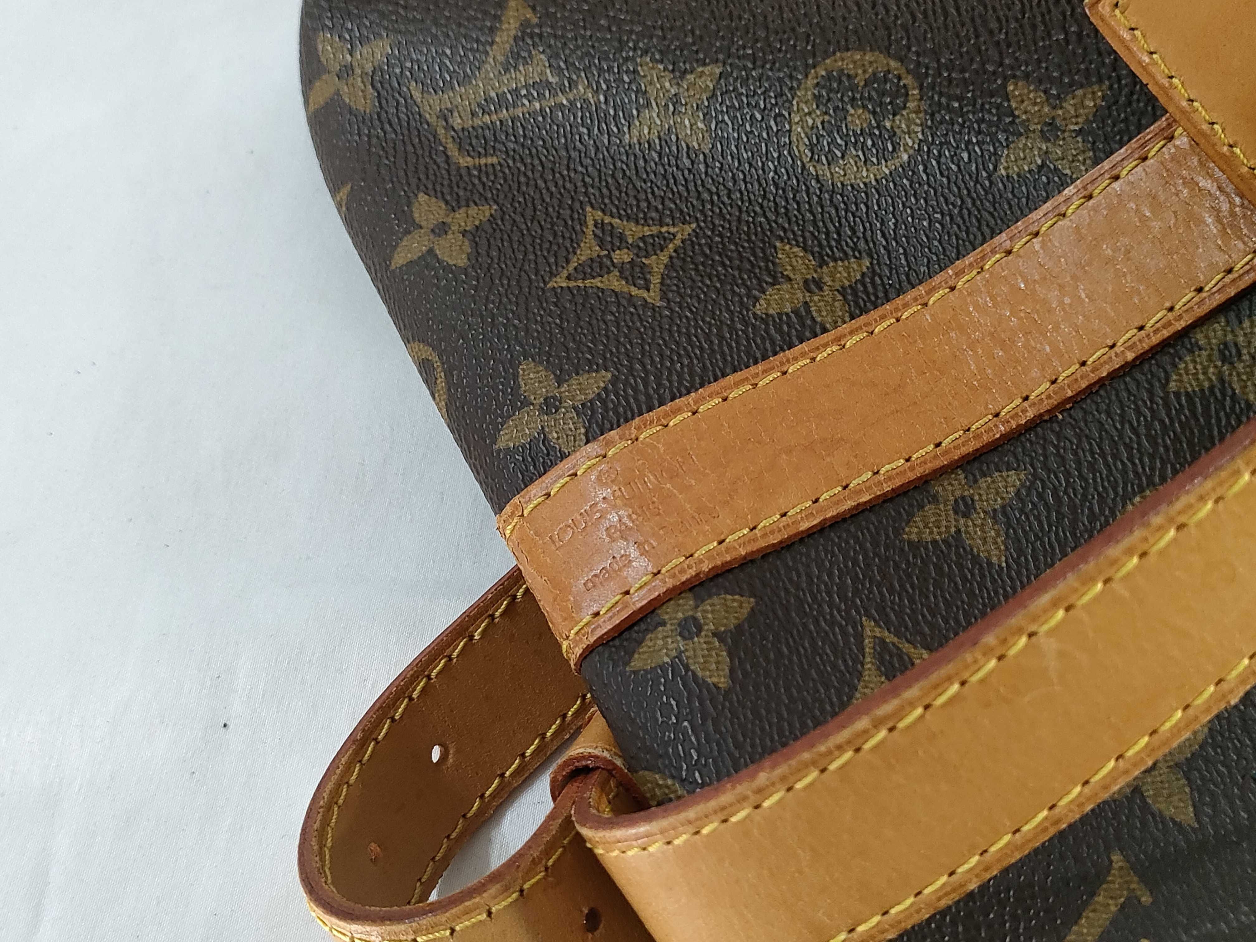 Monogram Keepall Bandoulière 55 M41414 Brown TH09196 Boston Bag — view 12