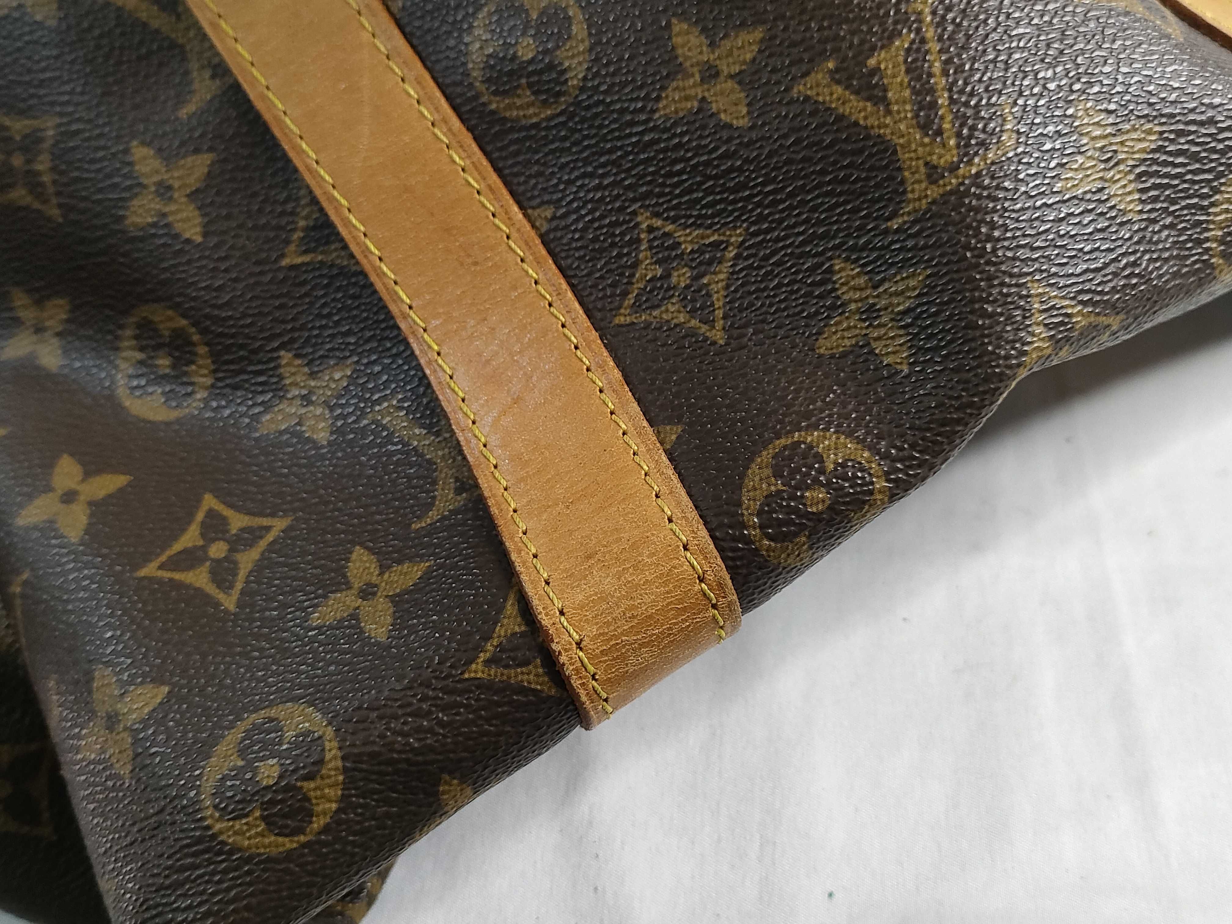Monogram Keepall Bandoulière 55 M41414 Brown TH09196 Boston Bag — view 14