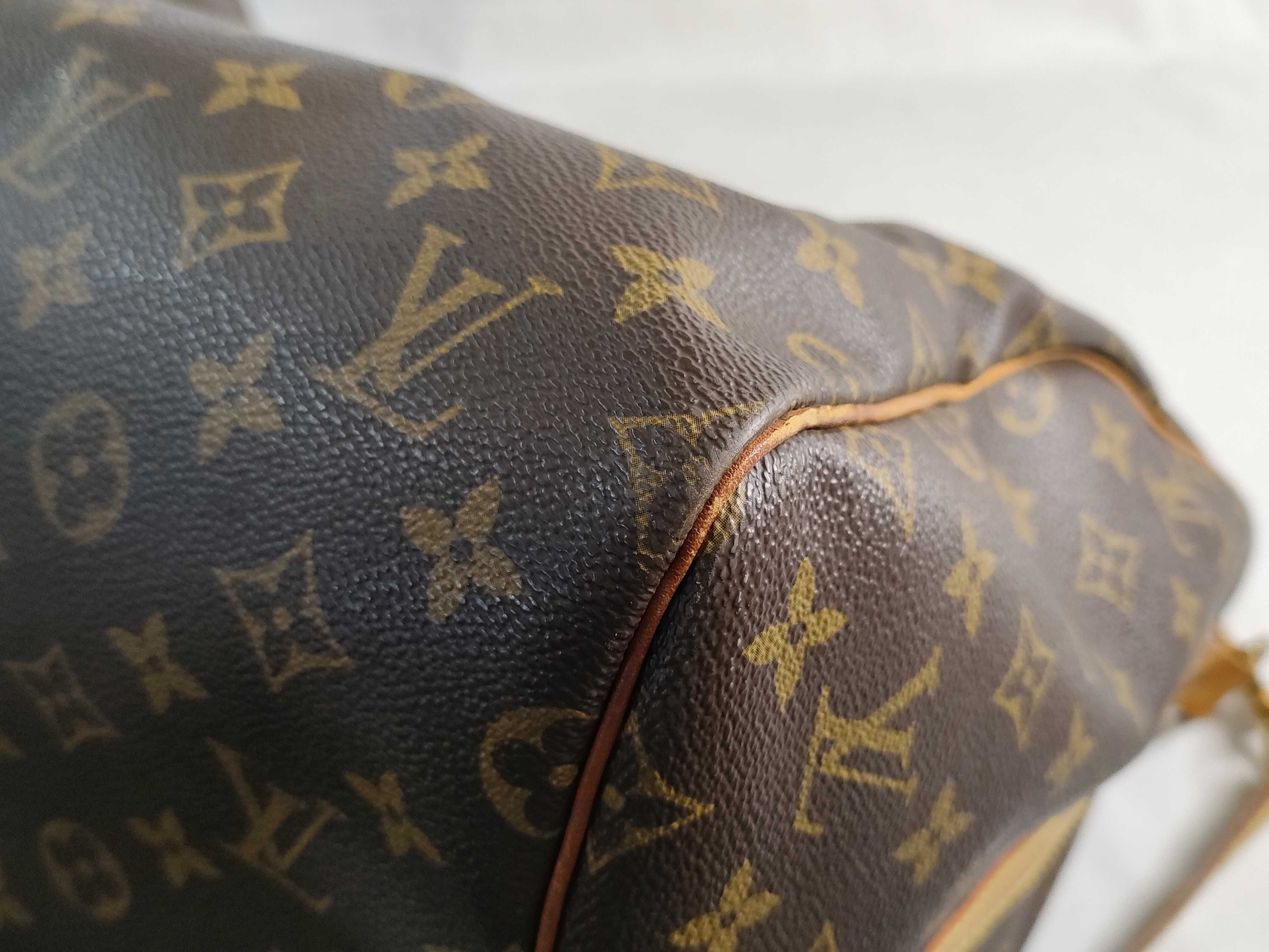 Monogram Keepall Bandoulière 55 M41414 Brown TH09196 Boston Bag — view 7
