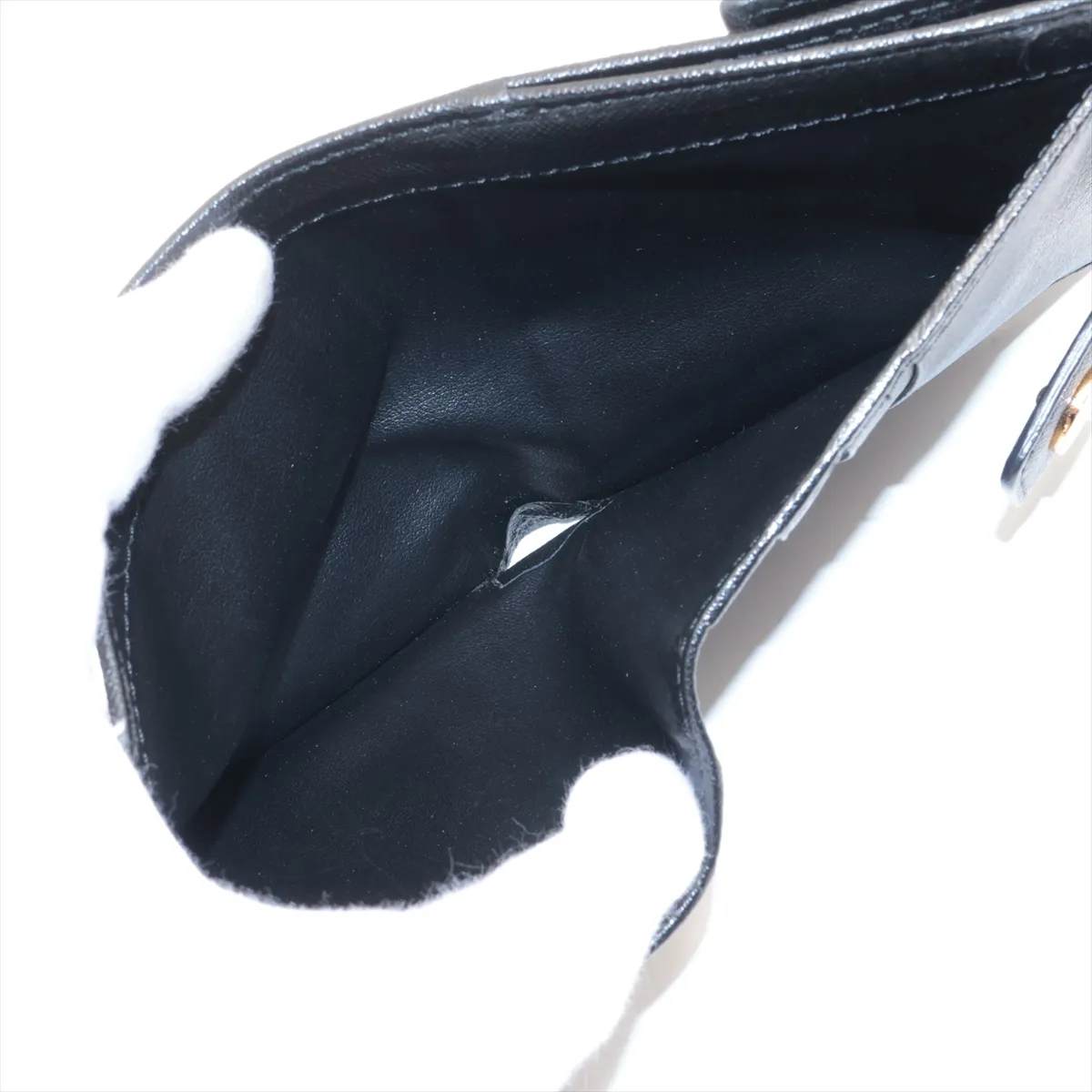 Macadam Leather Compact Wallet Brown x Black — view 5