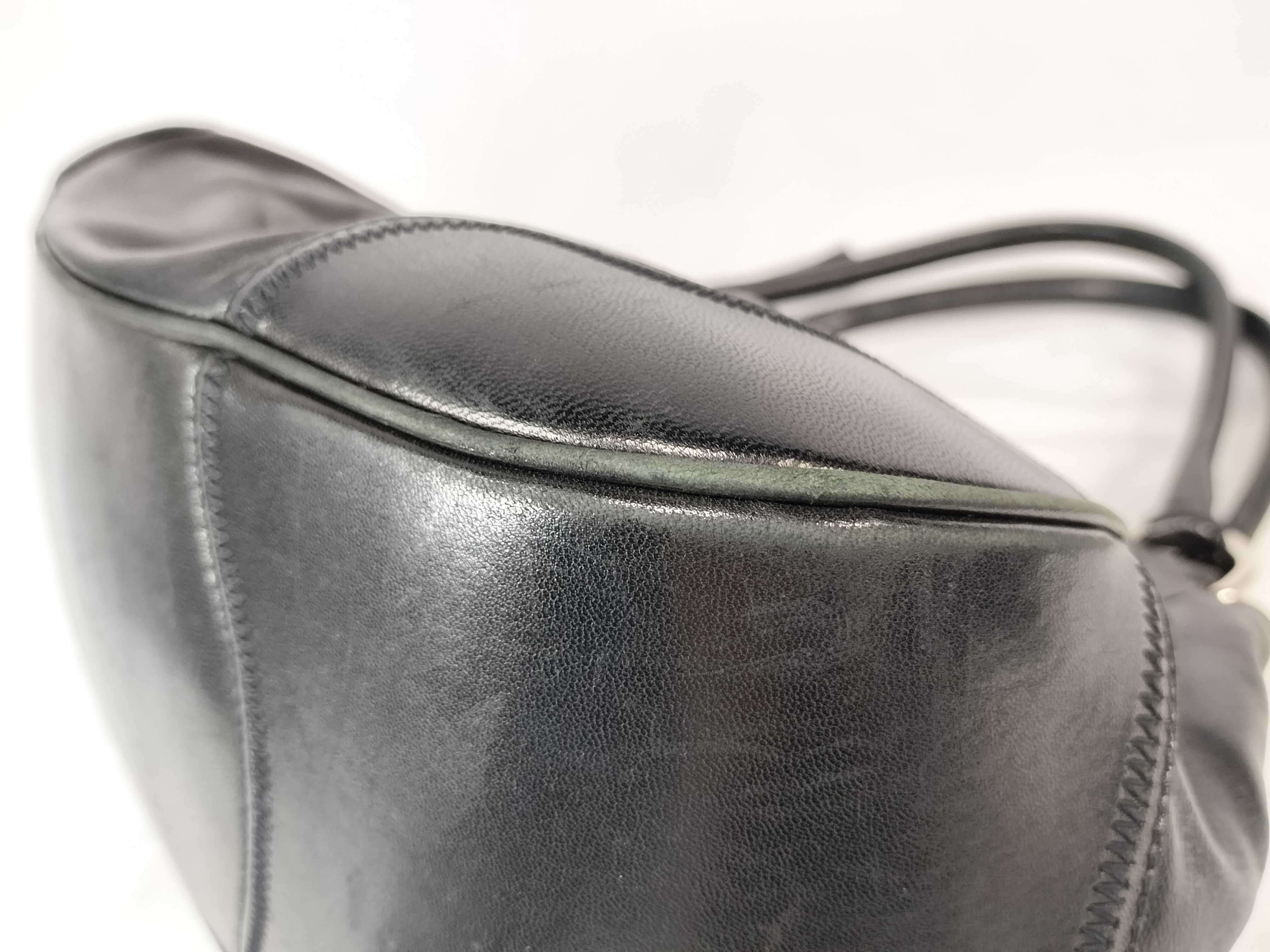 BR3593 Nappa Leather NERO Clochette Key Black Handbag with Guarantee Card — view 6