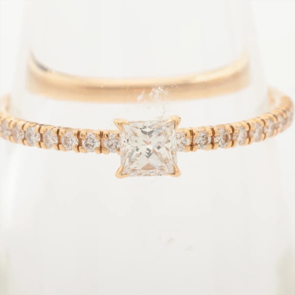 Etincelle de Cartier Half Eternity Diamond Ring, 750 (Yellow Gold), 1.2g, Size 49, KIU718 — view 4