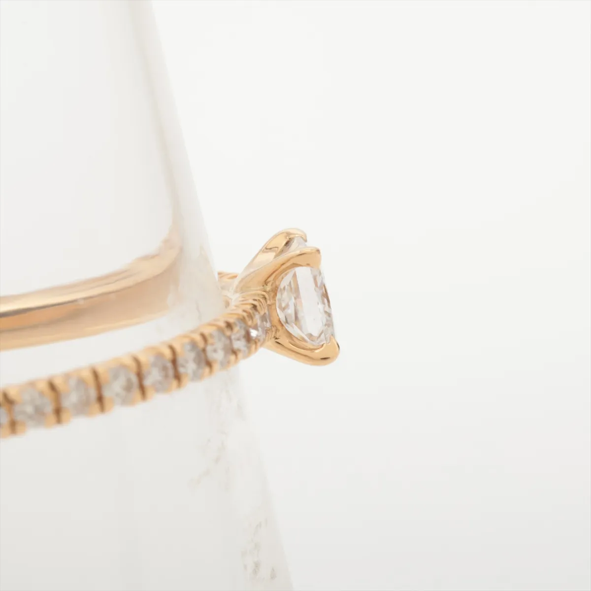 Etincelle de Cartier Half Eternity Diamond Ring, 750 (Yellow Gold), 1.2g, Size 49, KIU718 — view 5