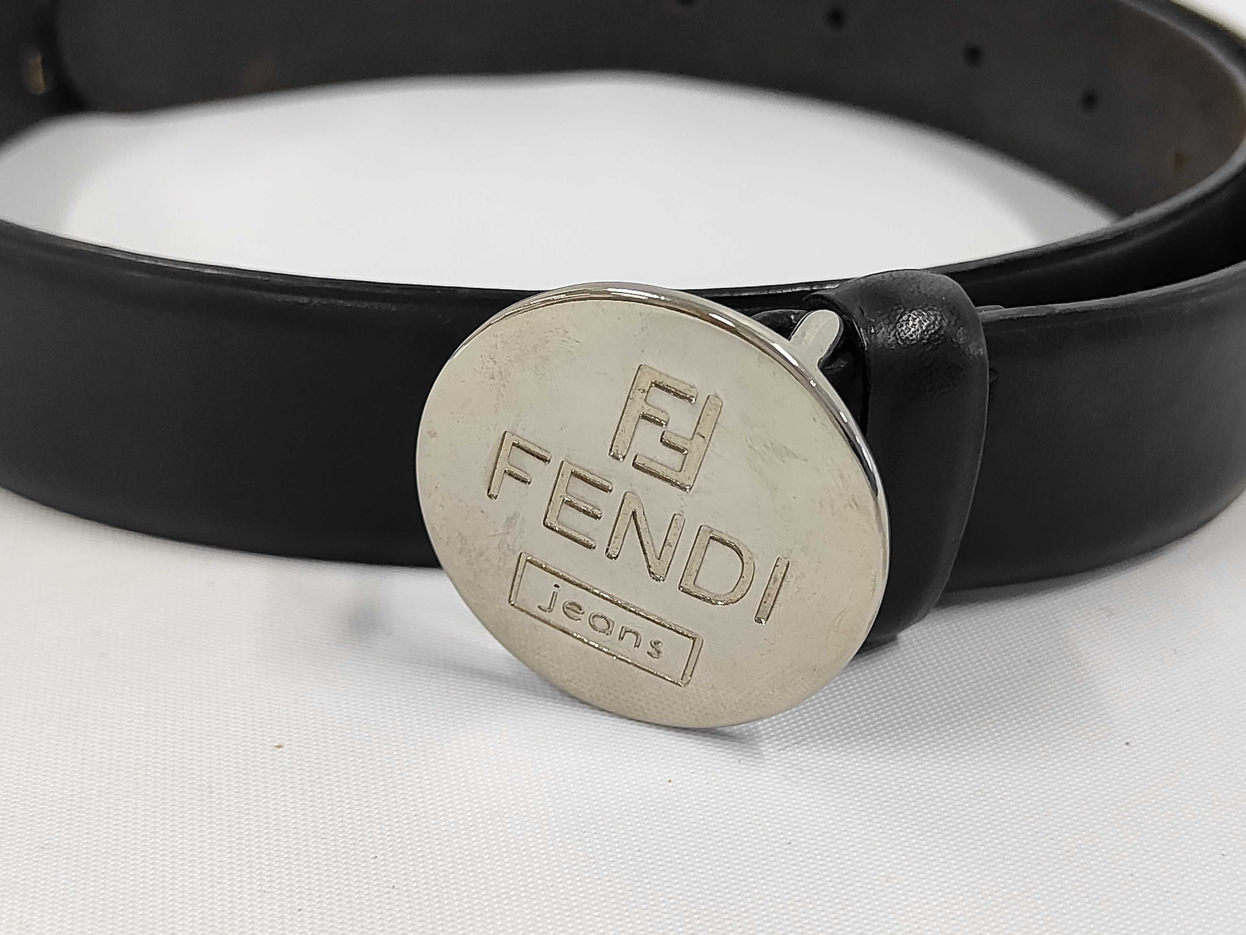 Logo Hardware Belt Leather Silver Belt — view 2