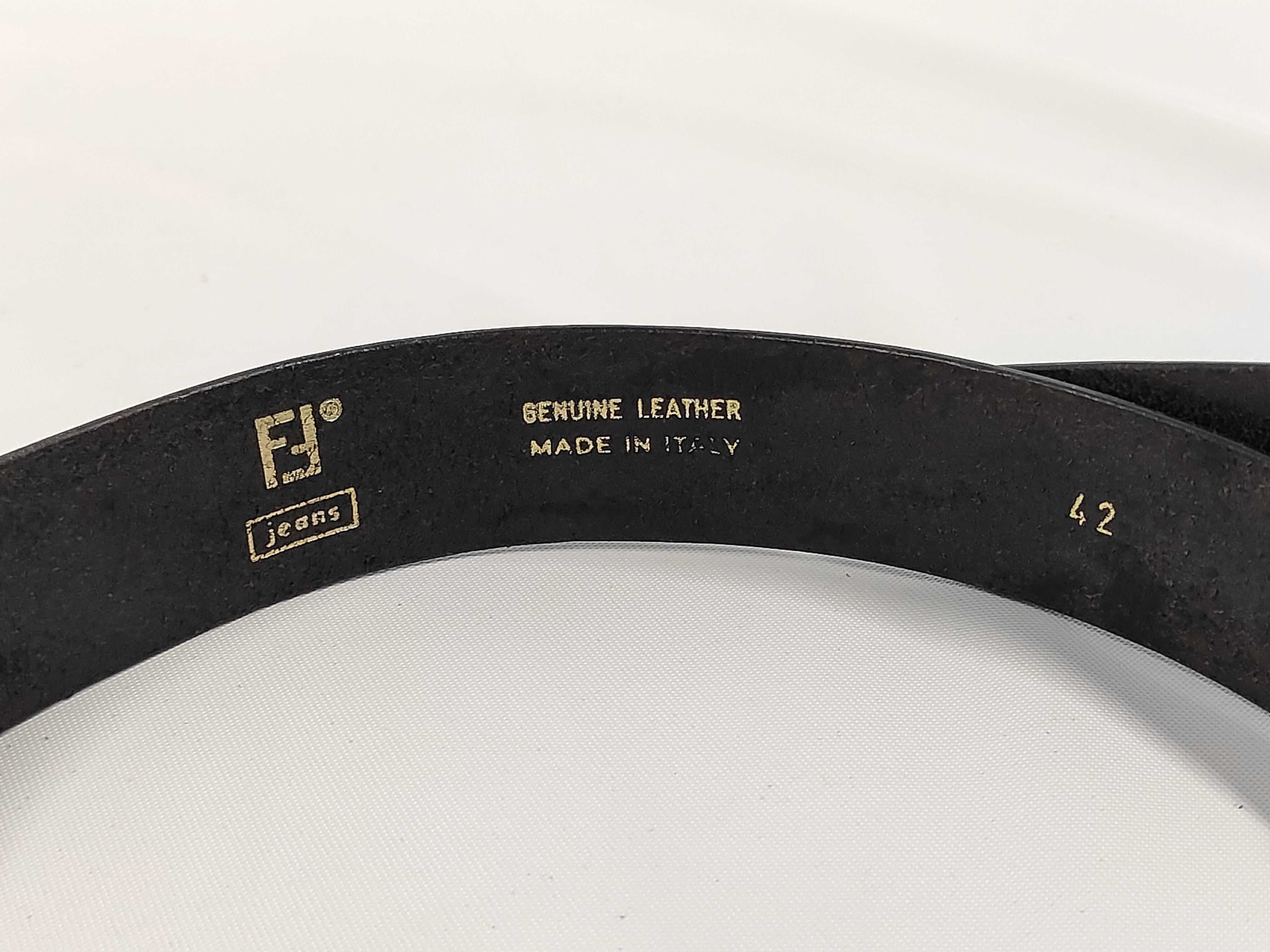 Logo Hardware Belt Leather Silver Belt — view 4