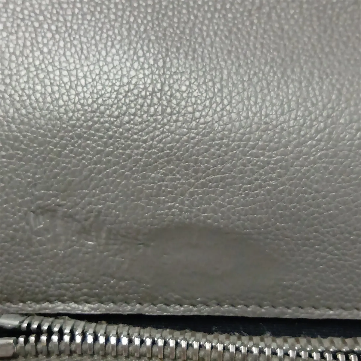 College Leather 2-Way Handbag, Gray, 428056 — view 14