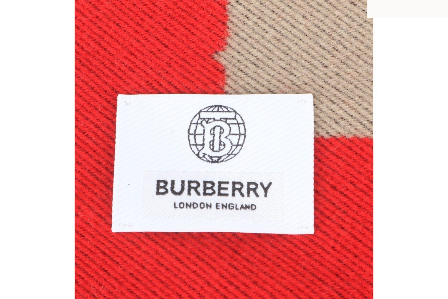 Love and Logo Wool Silk Jacquard Scarf/Muffler — view 7