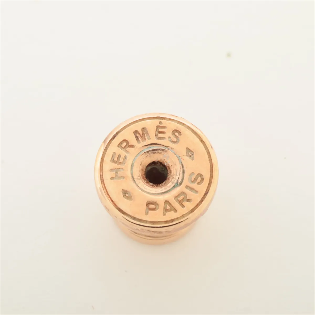 Pop H earrings (for both ears) GP Black x Gold — view 5