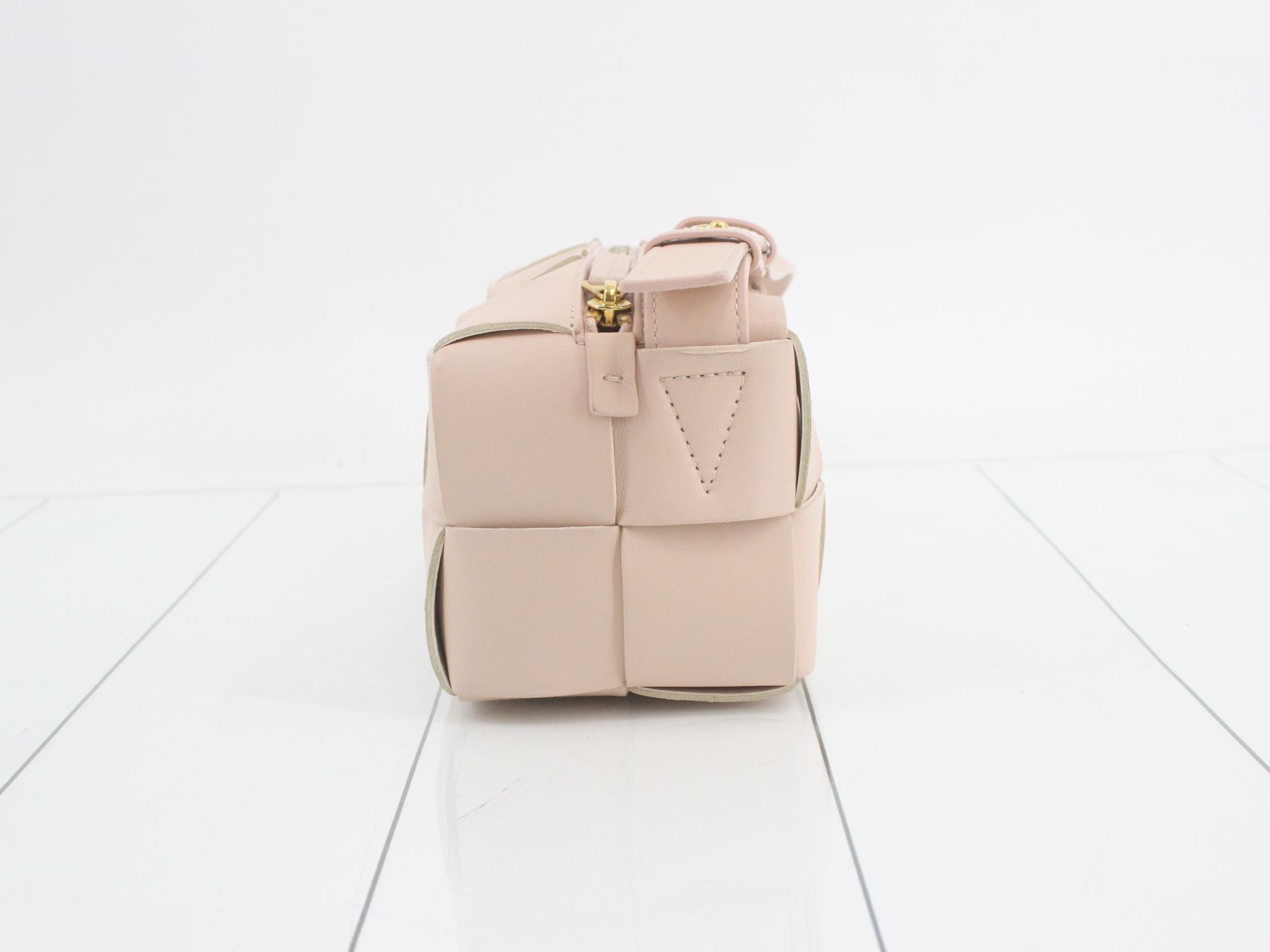 Brick Cassette Leather One-Shoulder Bag — view 4