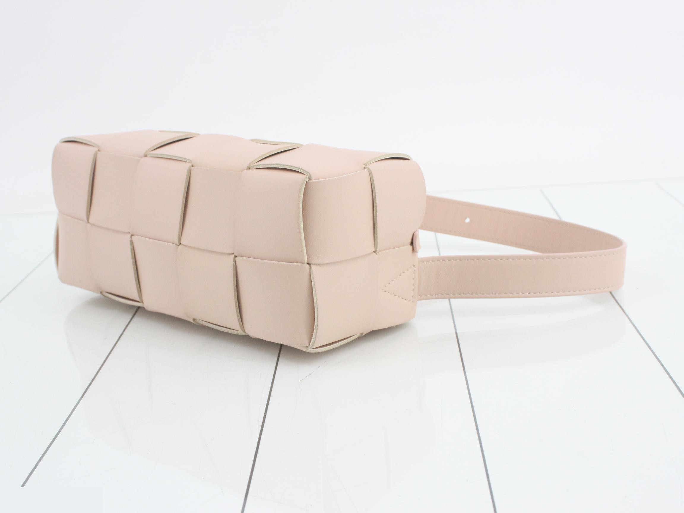 Brick Cassette Leather One-Shoulder Bag — view 6