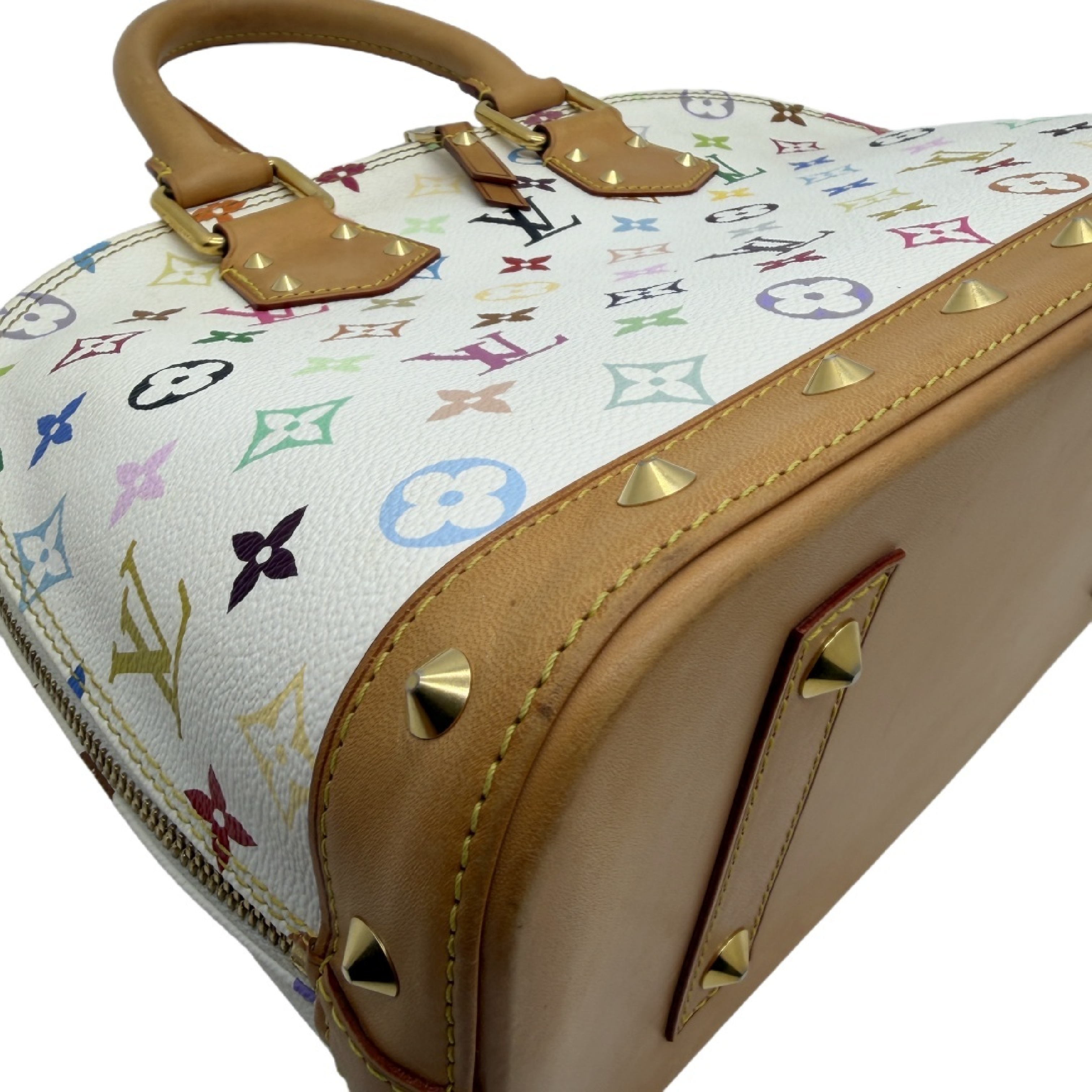 Alma M40443 Blanc Monogram Multicolor Women's Handbag — view 5