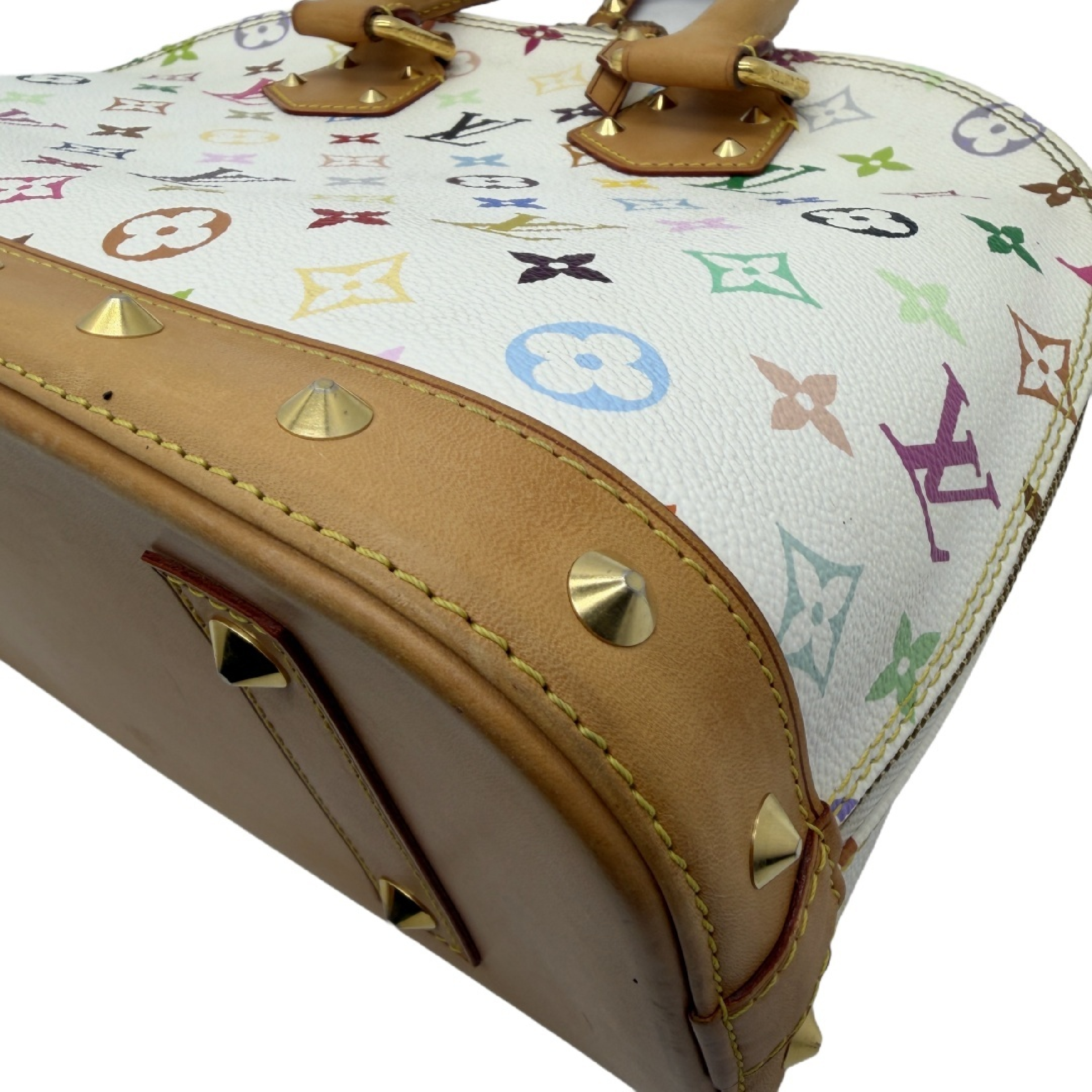 Alma M40443 Blanc Monogram Multicolor Women's Handbag — view 9