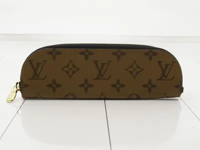 GI1165 Monogram Reverse Pencil Pouch Charlotte