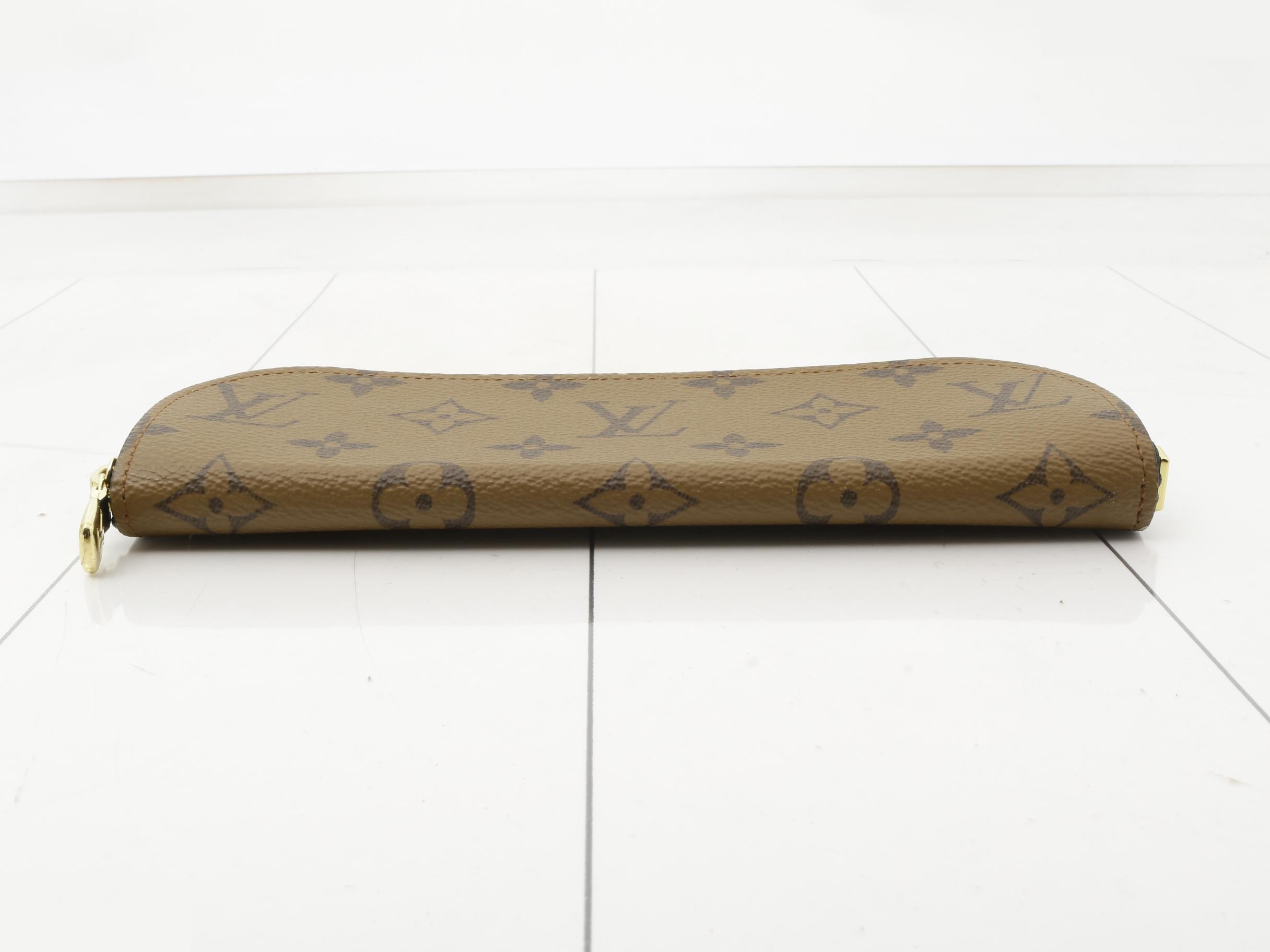 GI1165 Monogram Reverse Pencil Pouch Charlotte — view 3