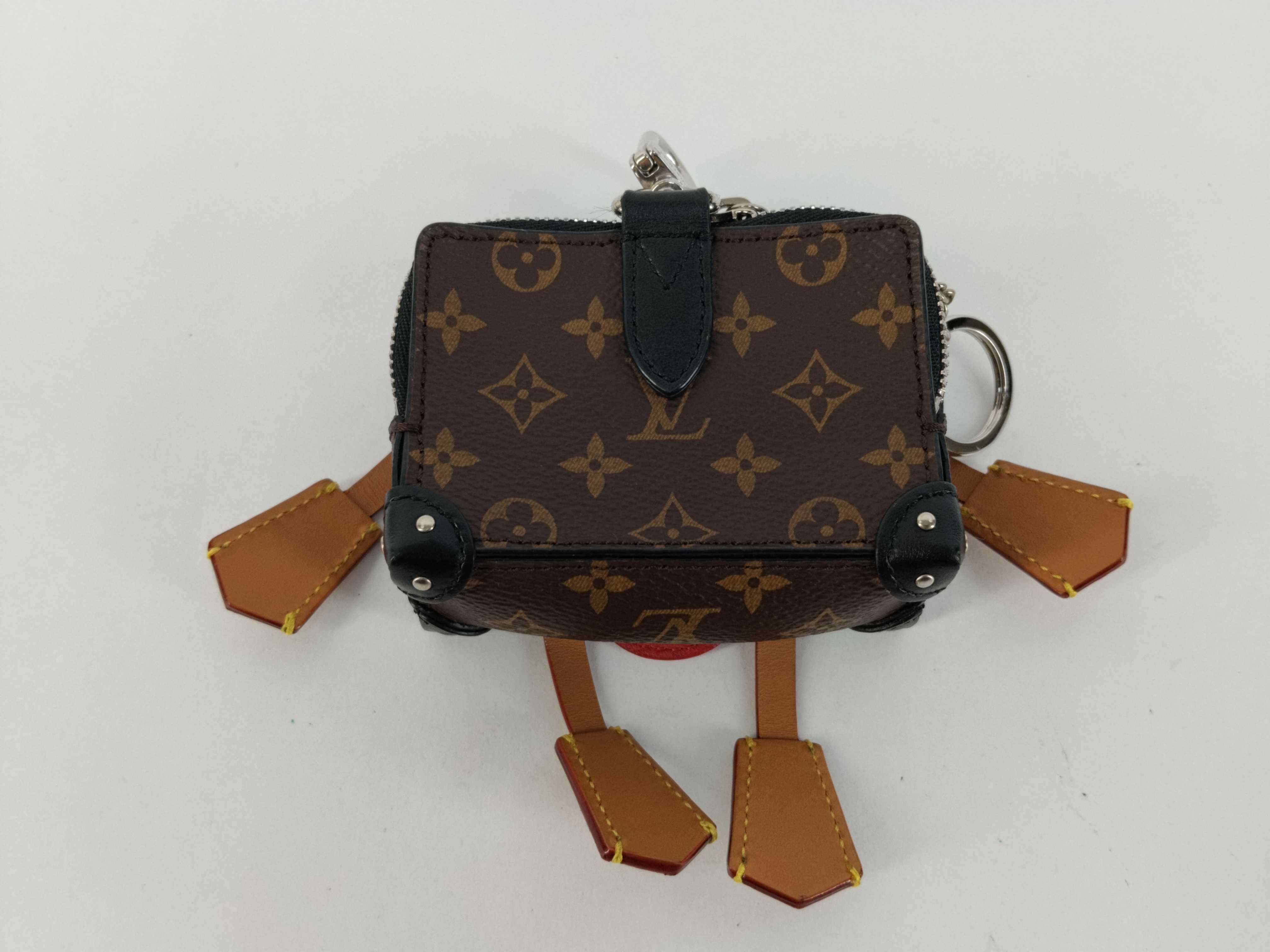 Monogram Louis Vuitton Charm Monogram Macassar Mr. Soft Trunk Charm — view 2