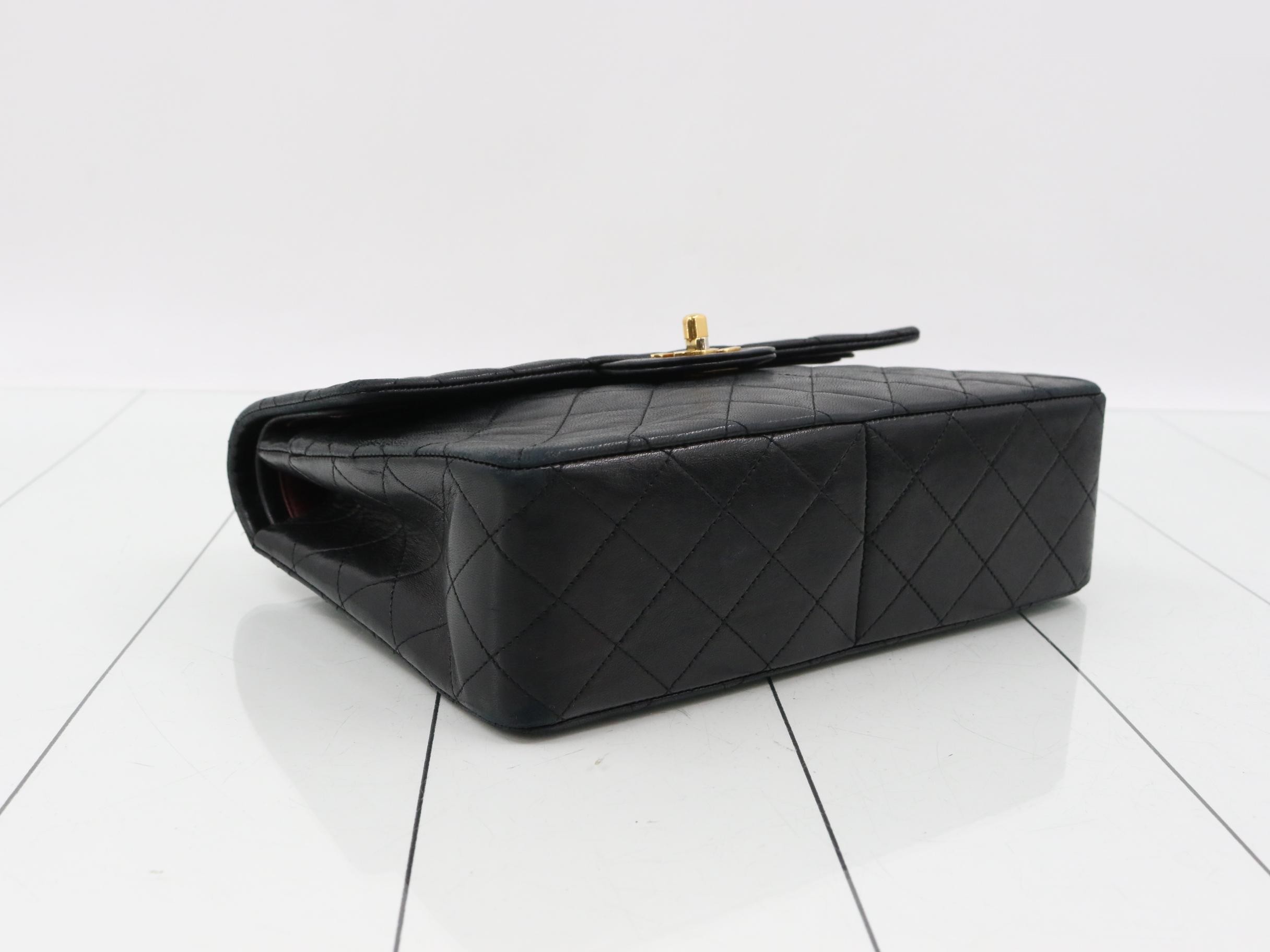 Lambskin Chain Shoulder Bag — view 5