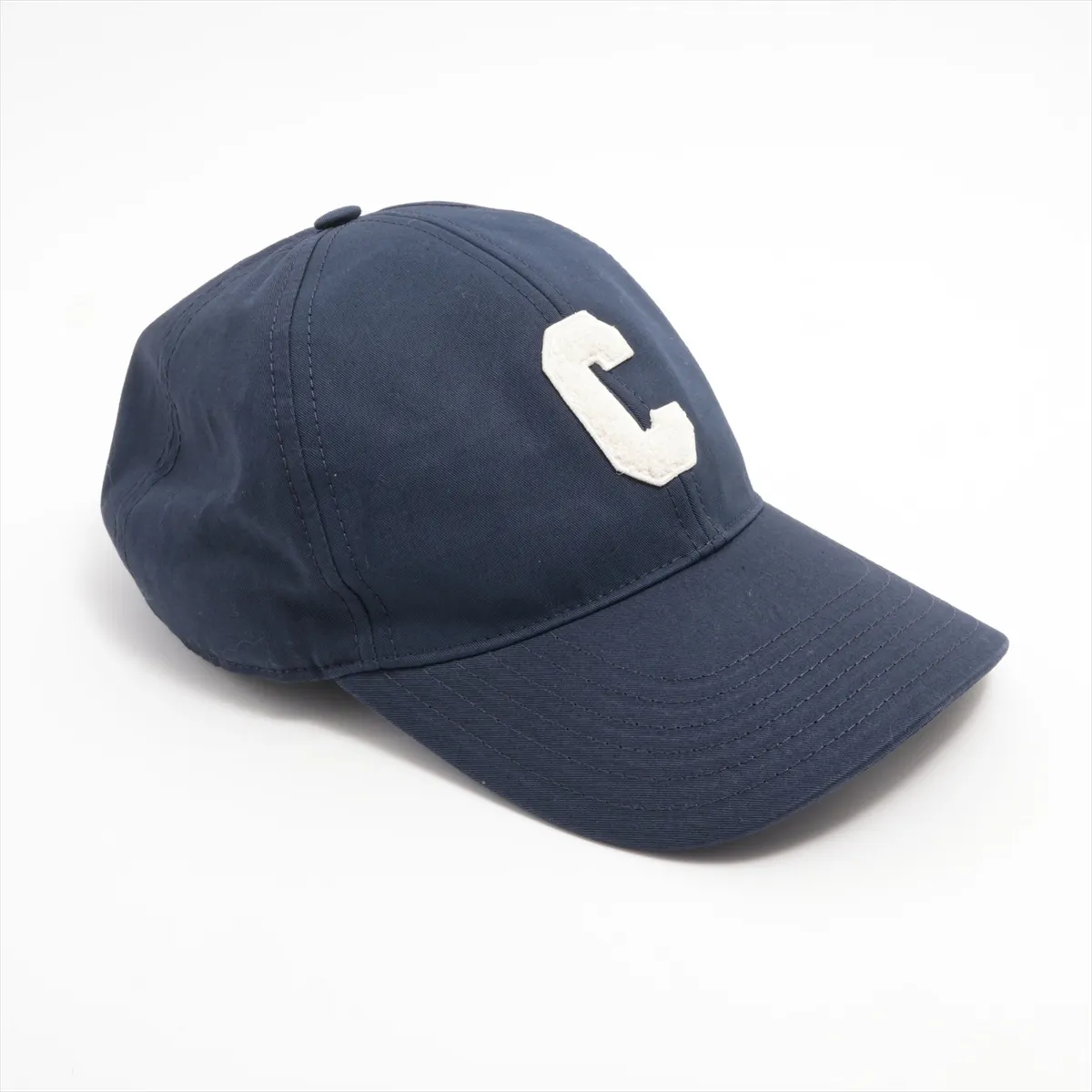 2AUA2969P C Logo Cap S Cotton Navy — view 2