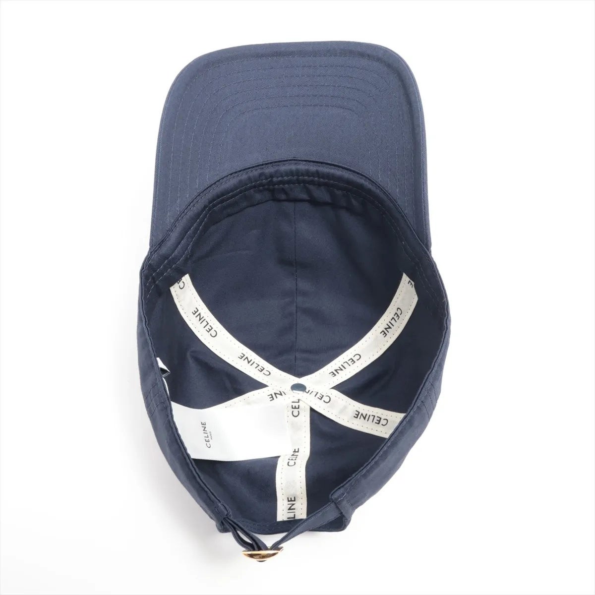 2AUA2969P C Logo Cap S Cotton Navy — view 4