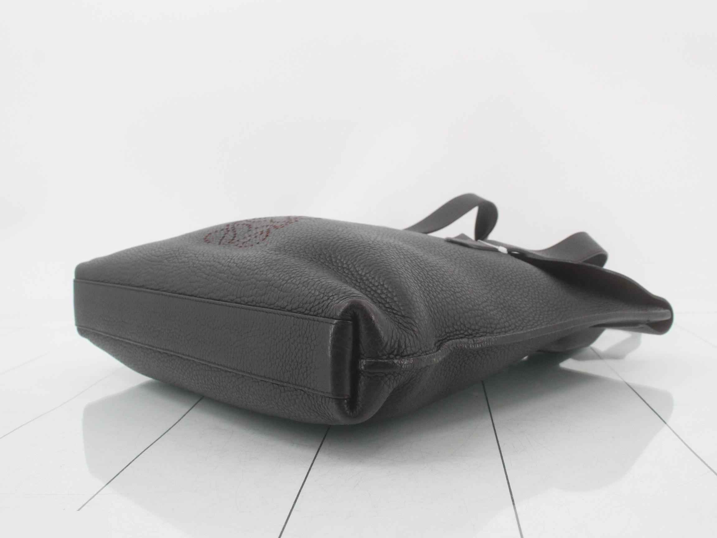 Anagram Taurillon Leather Flap Tote Bag — view 6