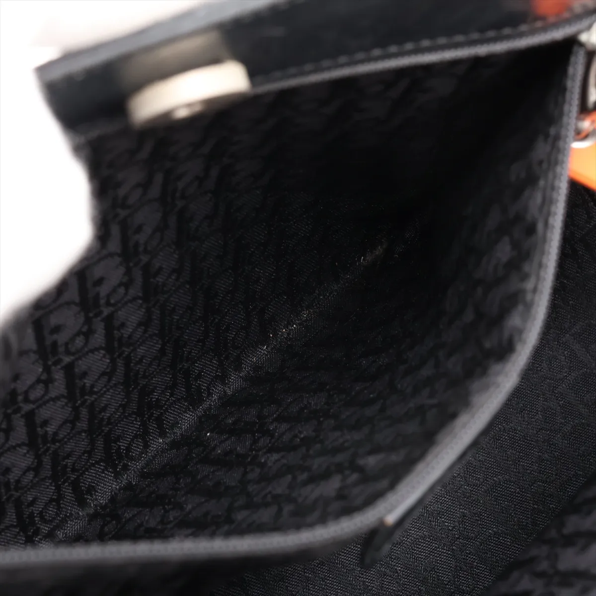 Flight Line Leather Handbag, Black — view 8