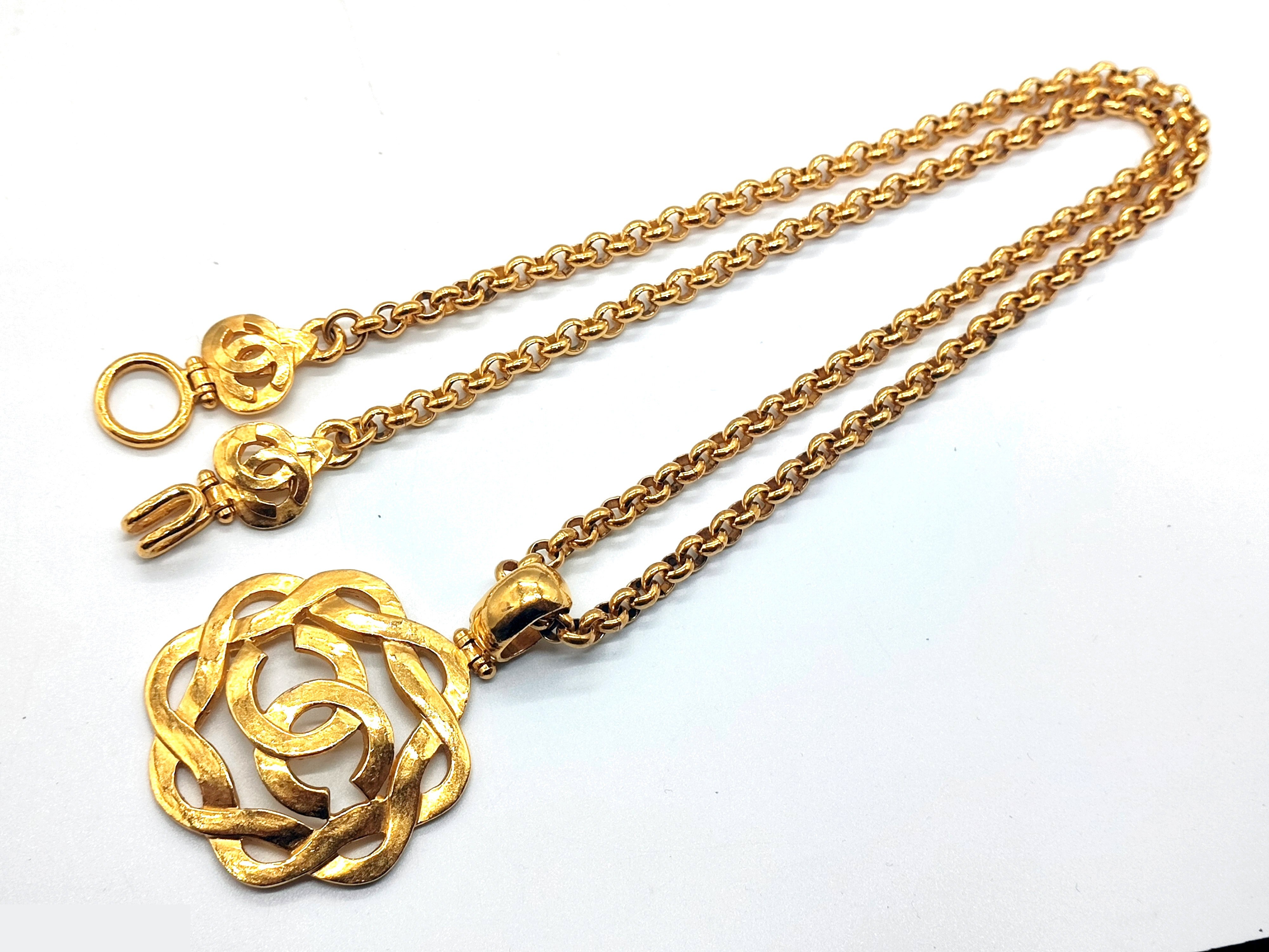 Coco Mark Necklace, 97P, Chain approx. 70cm — view 4