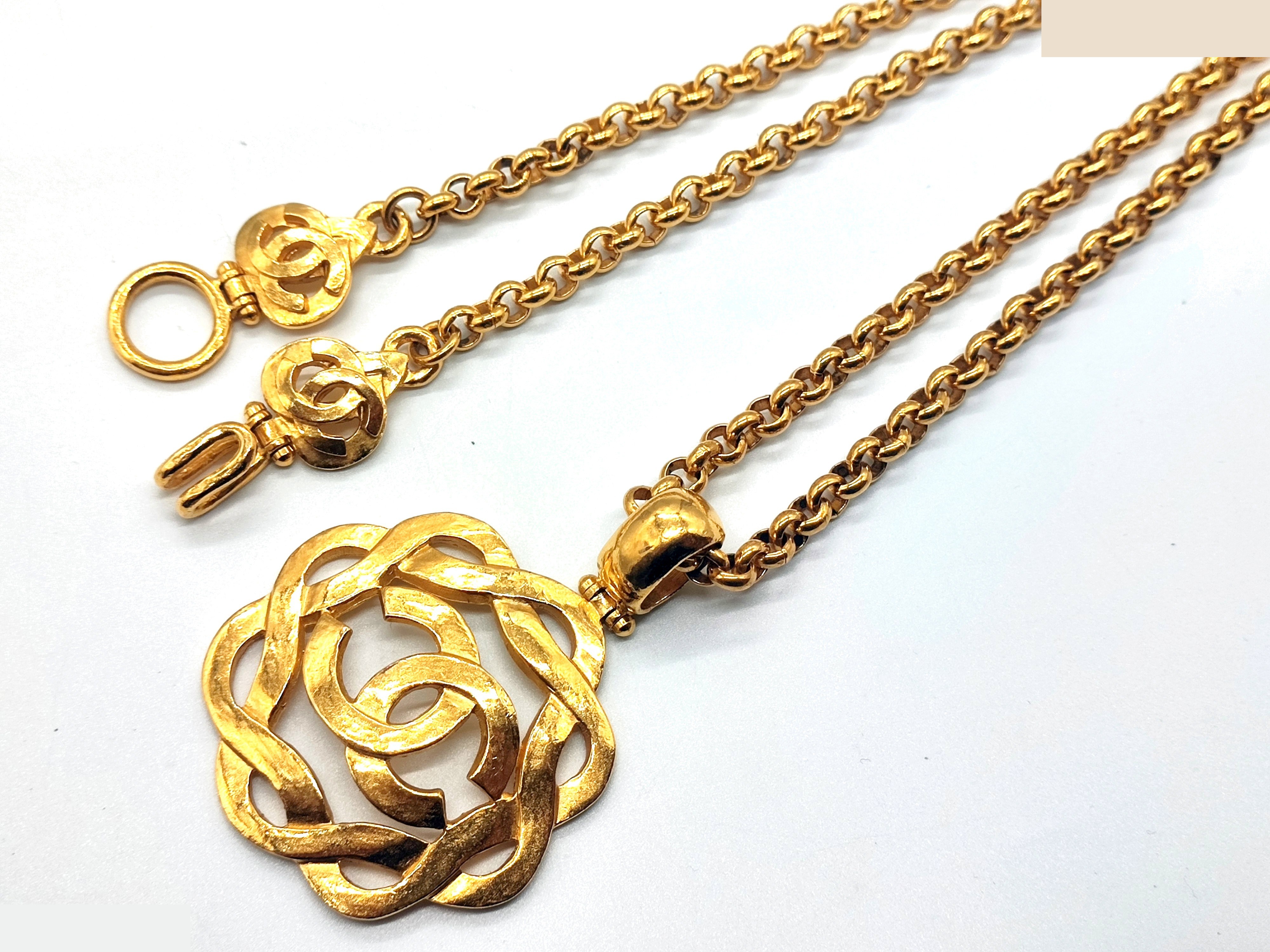Coco Mark Necklace, 97P, Chain approx. 70cm — view 5