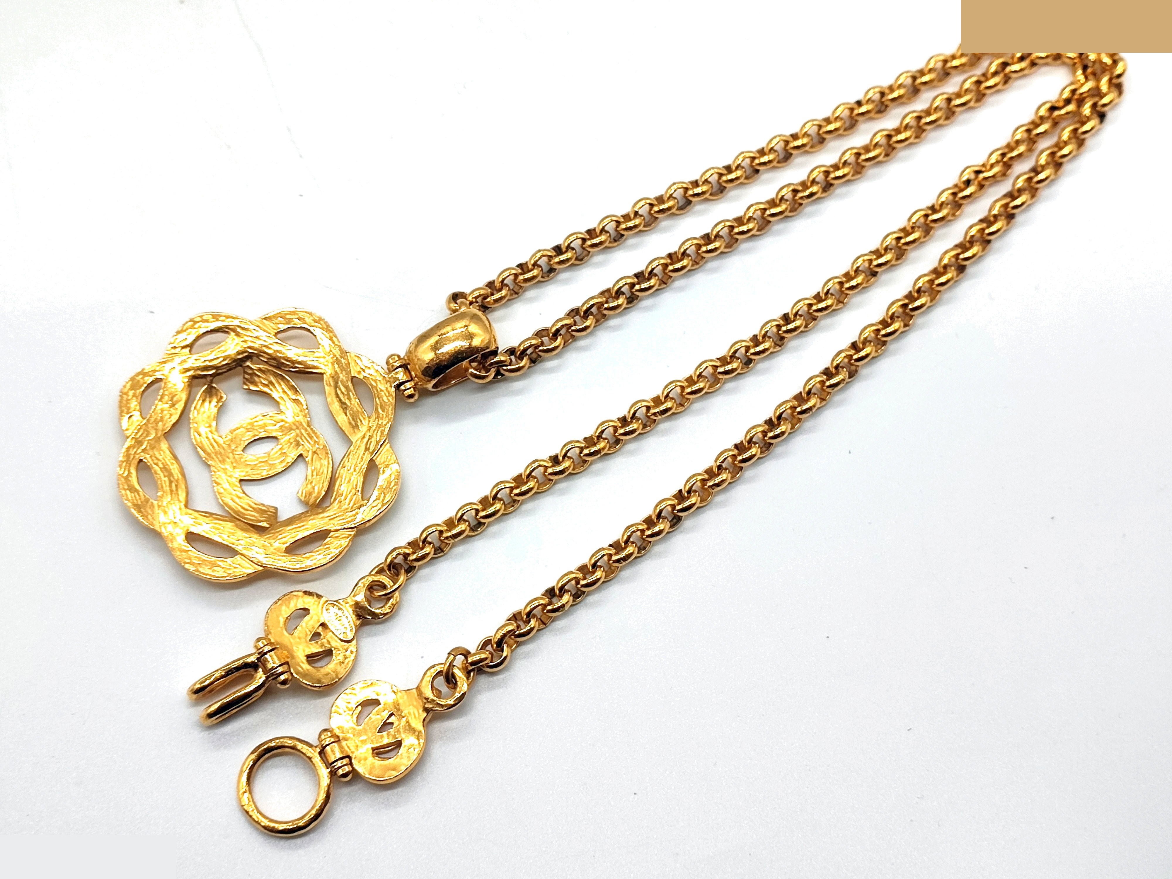 Coco Mark Necklace, 97P, Chain approx. 70cm — view 7