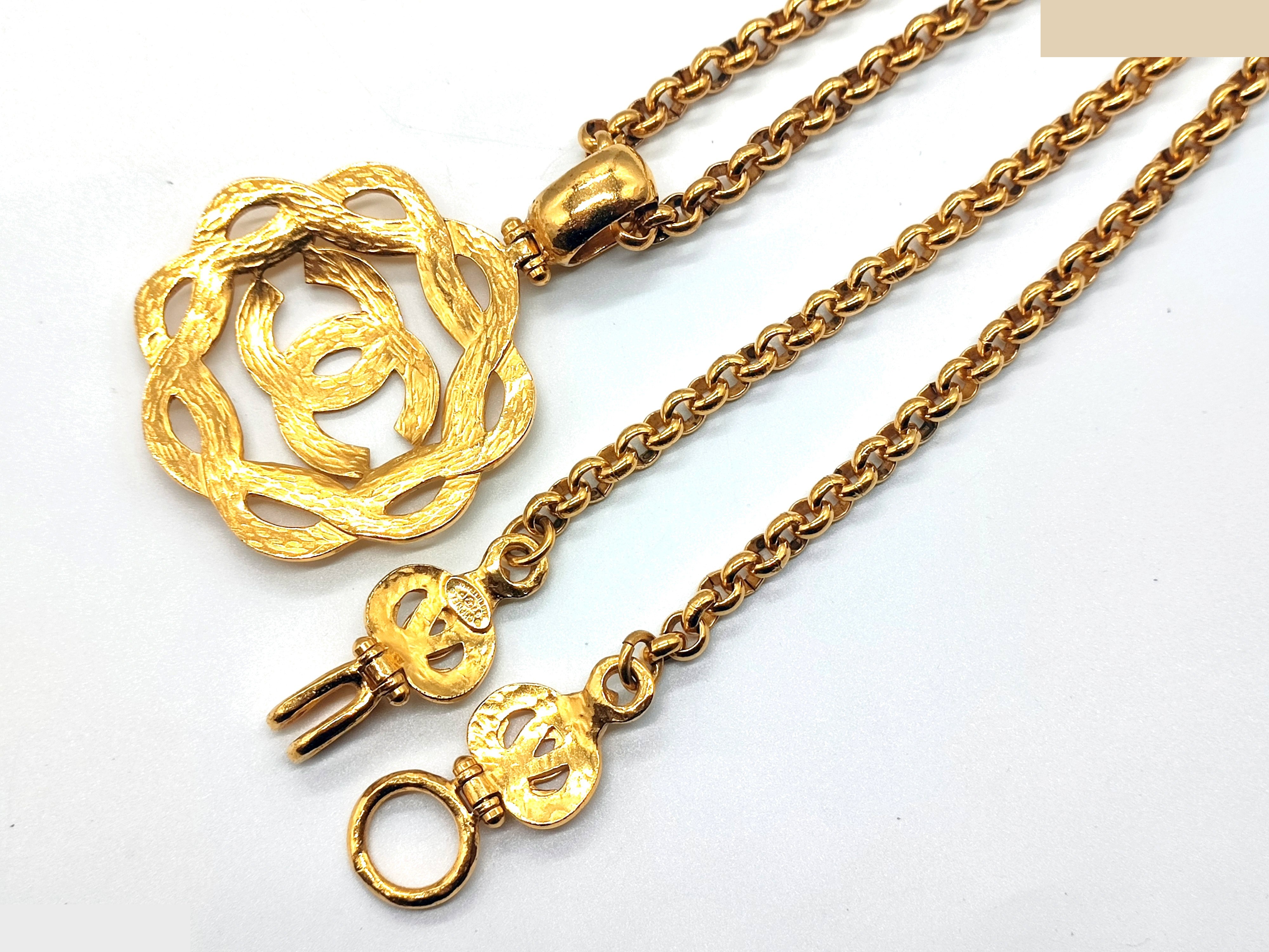 Coco Mark Necklace, 97P, Chain approx. 70cm — view 8