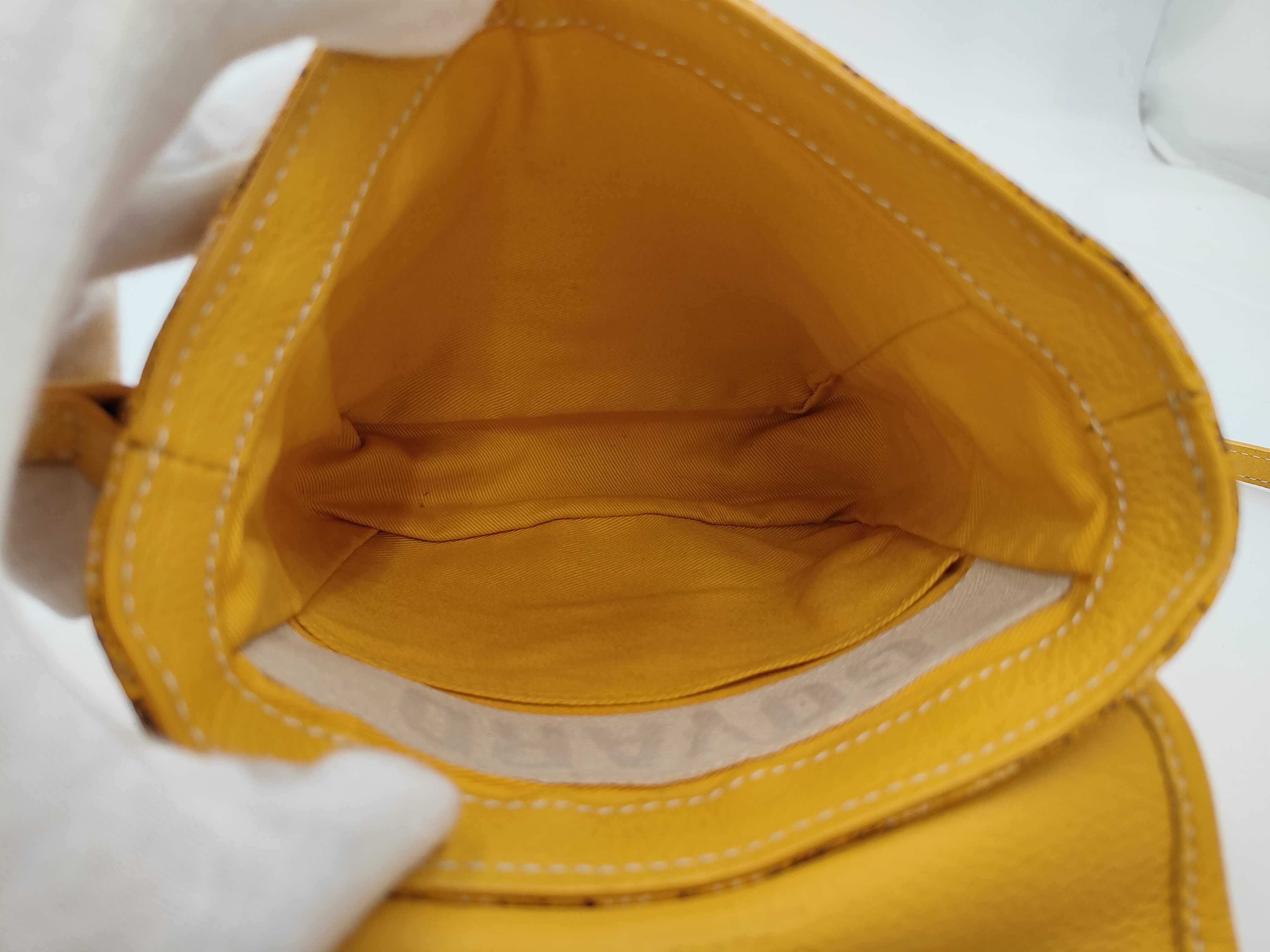 Grand Bleu PM Yellow Goyard Shoulder Bag — view 11