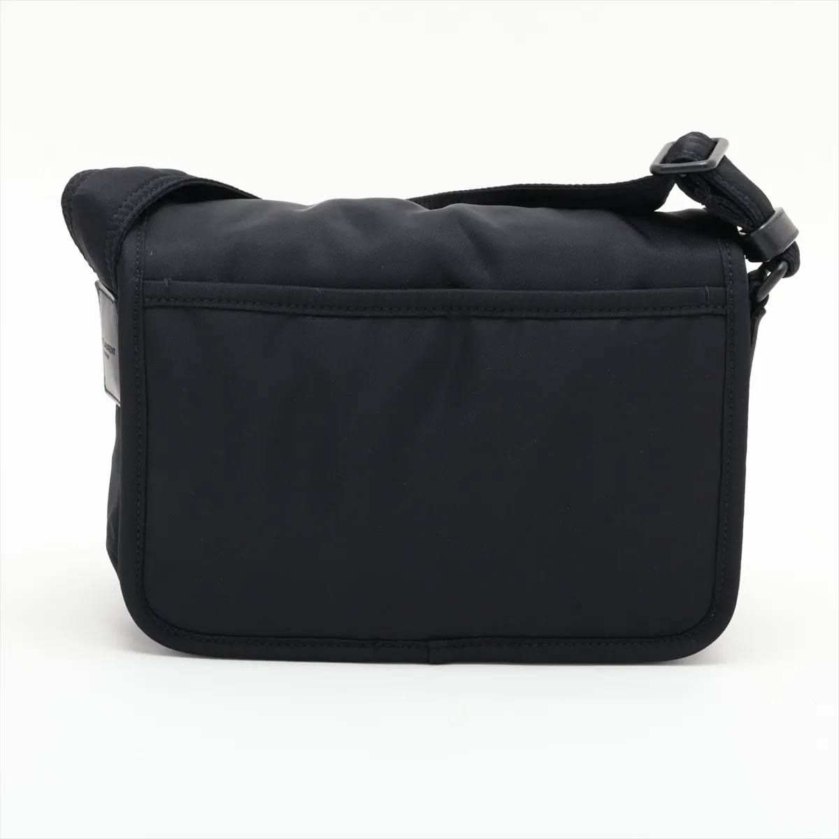 Niki 776611 Nylon Shoulder Bag, Black — view 2
