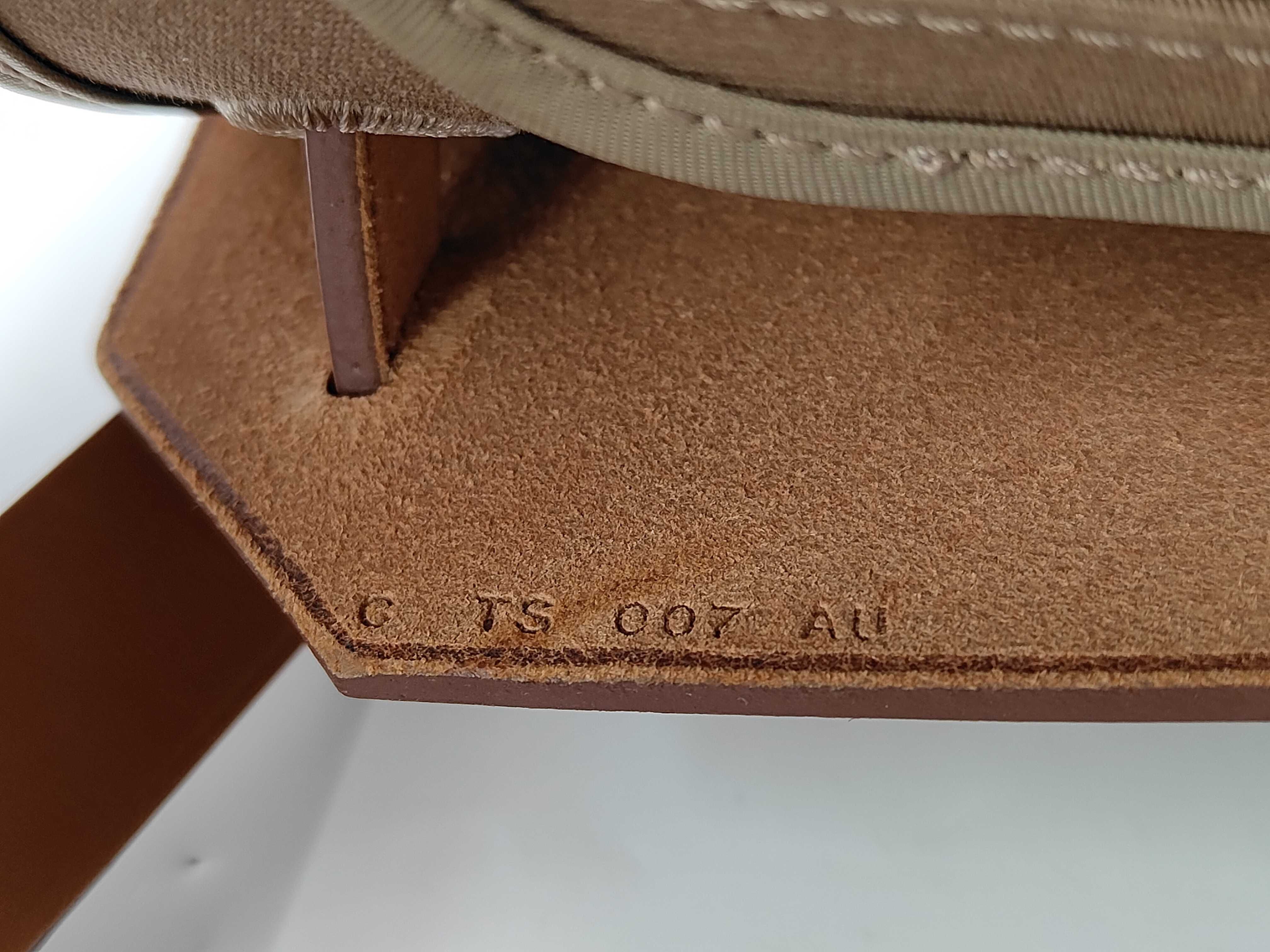 Hermès Herback Zip PM Toile Military C stamp Silver hardware handbag — view 11