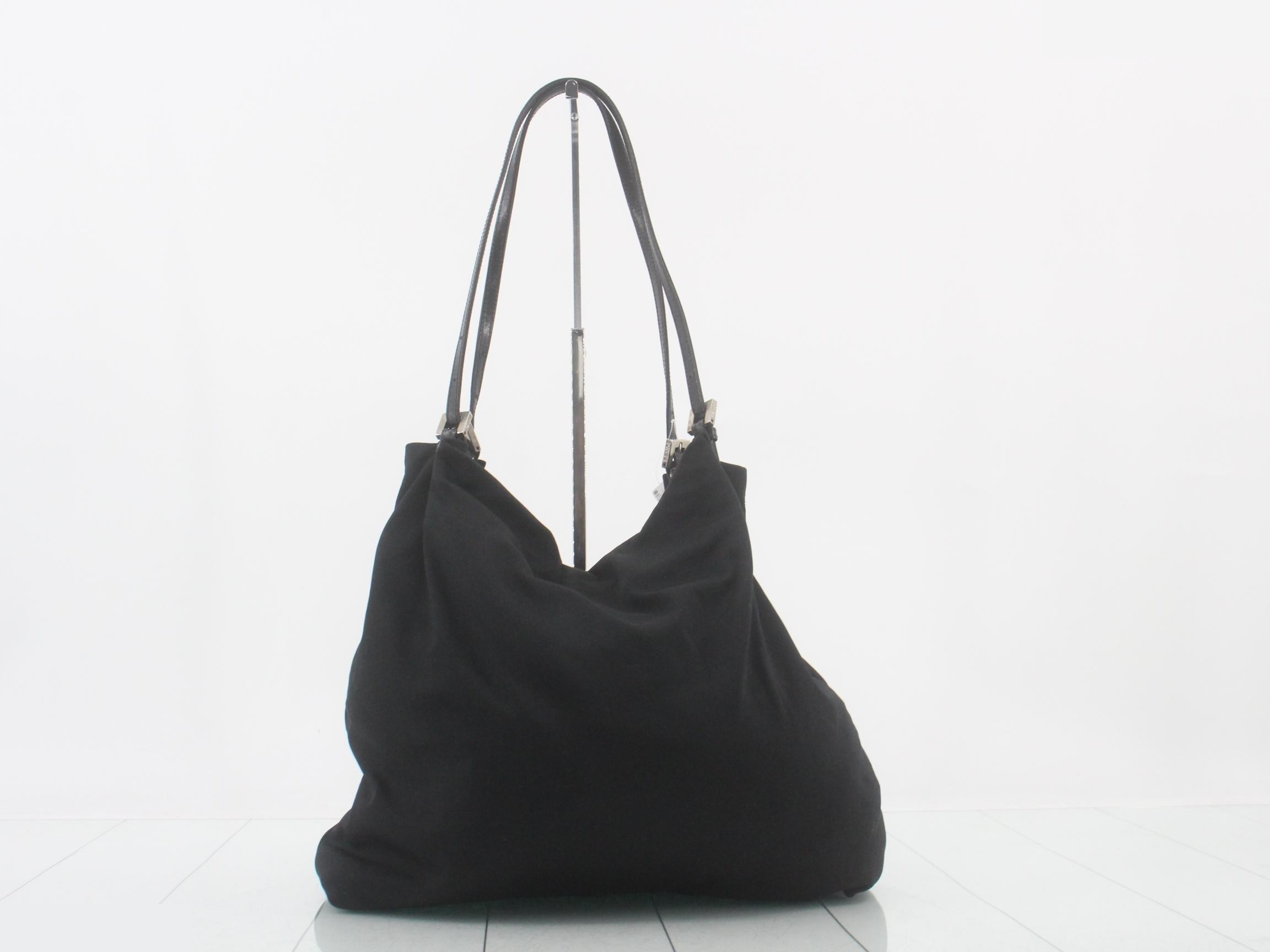 FF hardware tote bag, black — view 2