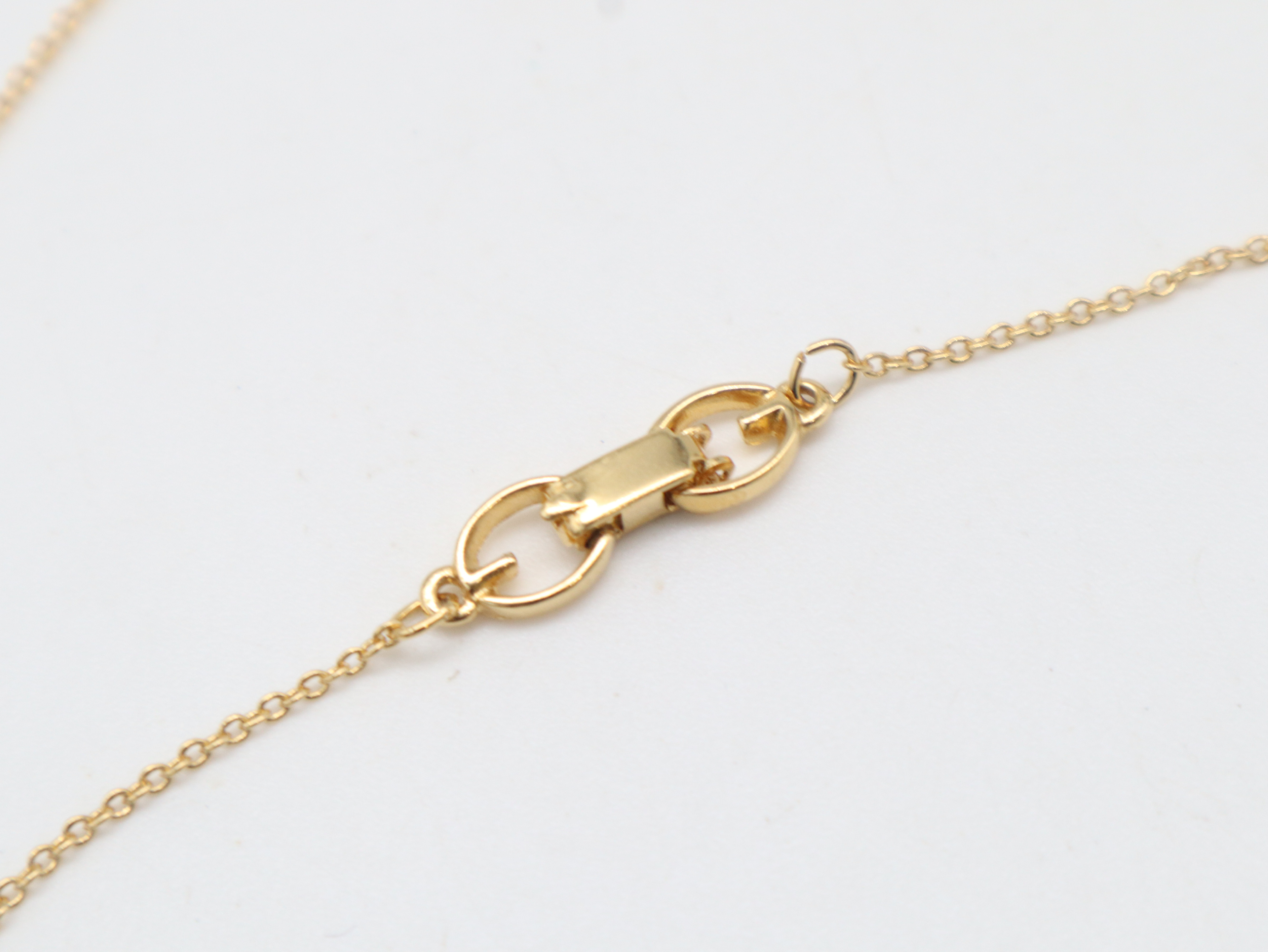 4G Logo Rhinestone Necklace GP Necklace — view 2