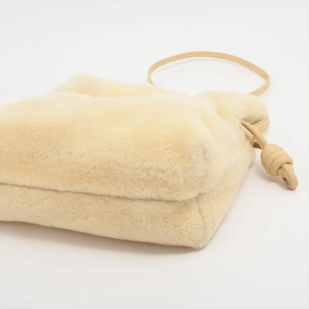 Flamenco Clutch Boa Shoulder Bag Yellow — view 3